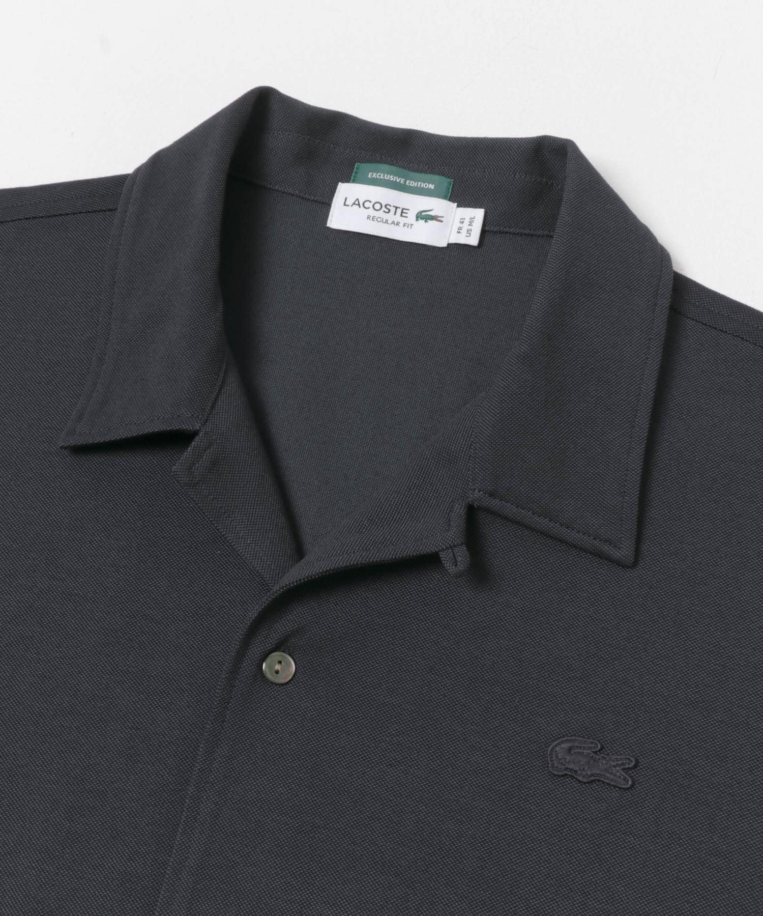 『別注』LACOSTE×URBAN RESEARCH　FUNCTIONAL PIQUE OP SHIRTS 350 MERLE 3