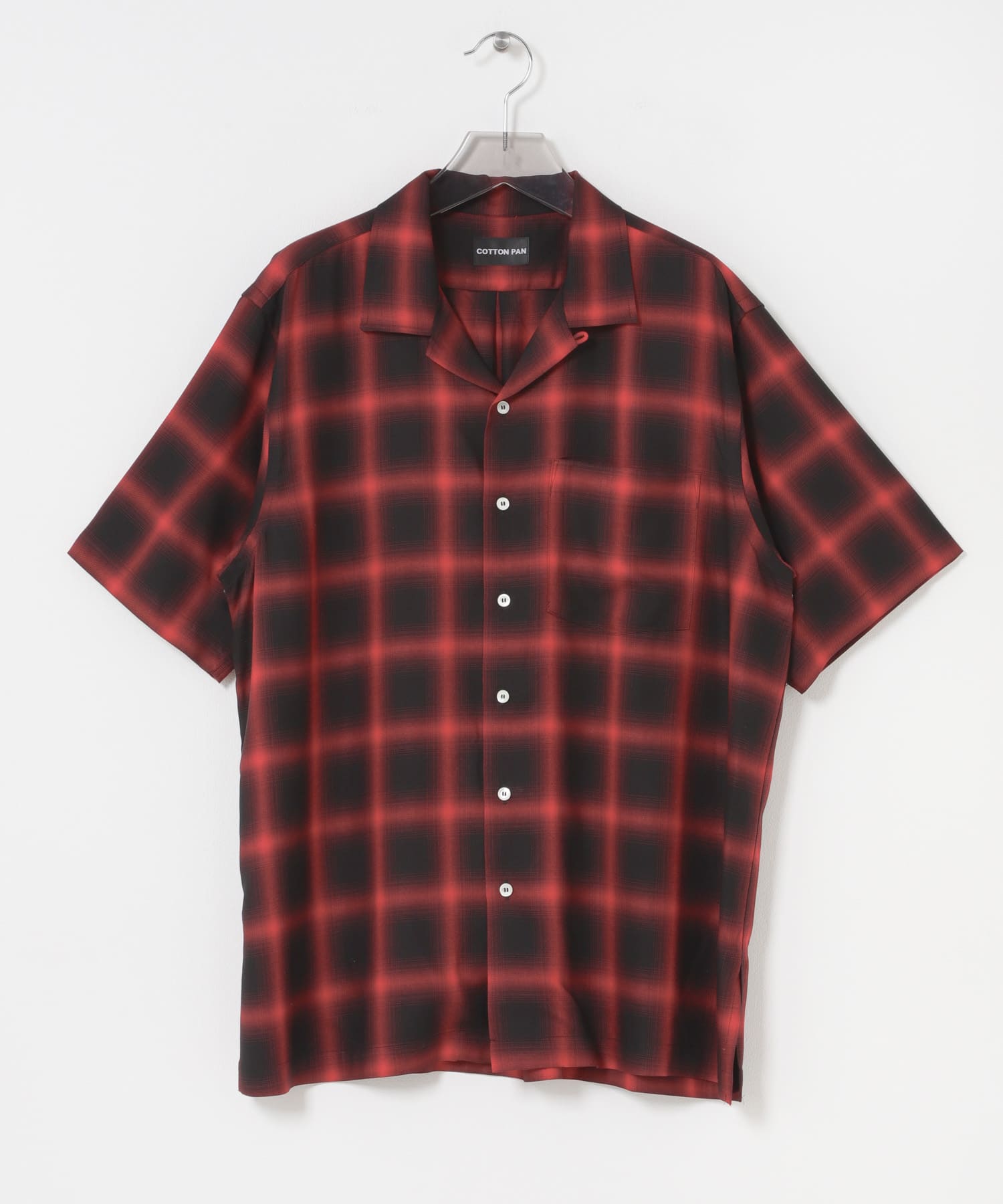 COTTON PAN　SOHOオンブレシャツショートスリーブ