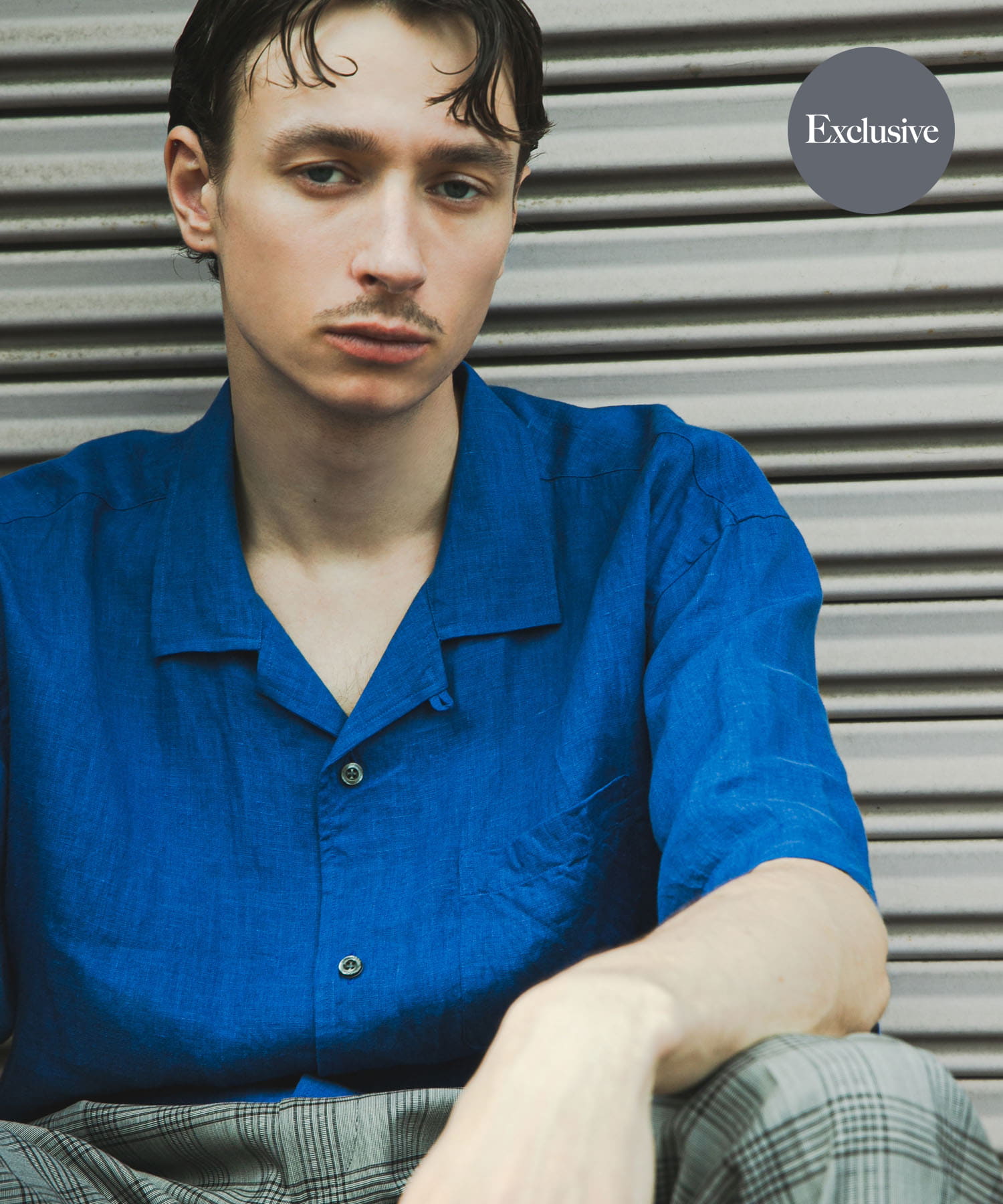 『別注』BROOKS BROTHERS×URBAN RESEARCH　LINEN CAMP SHIRTS SHORT-SLEEVE