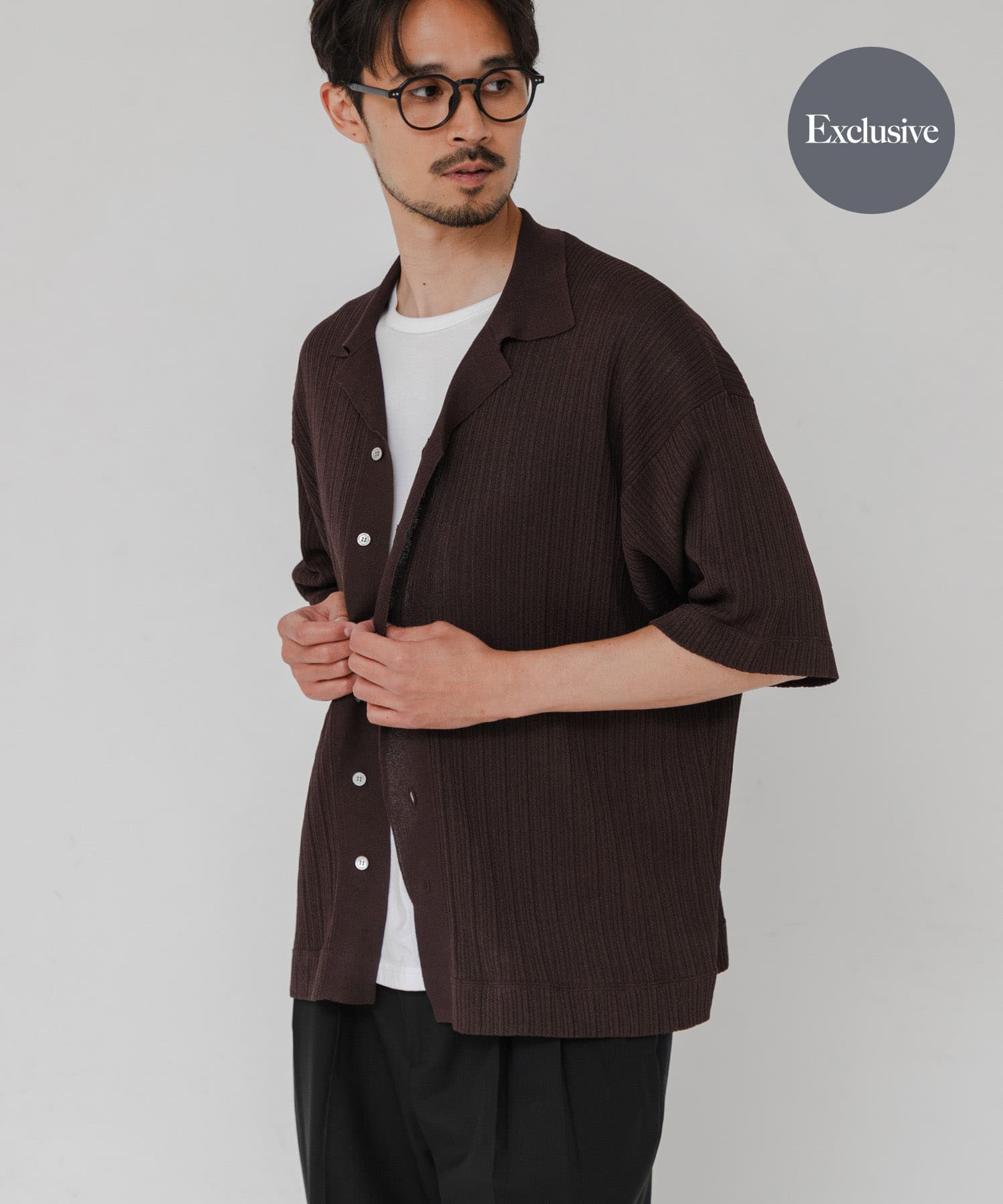 『別注』crepuscule×URBAN RESEARCH　WASHI SHORT-SLEEVE SHIRTS