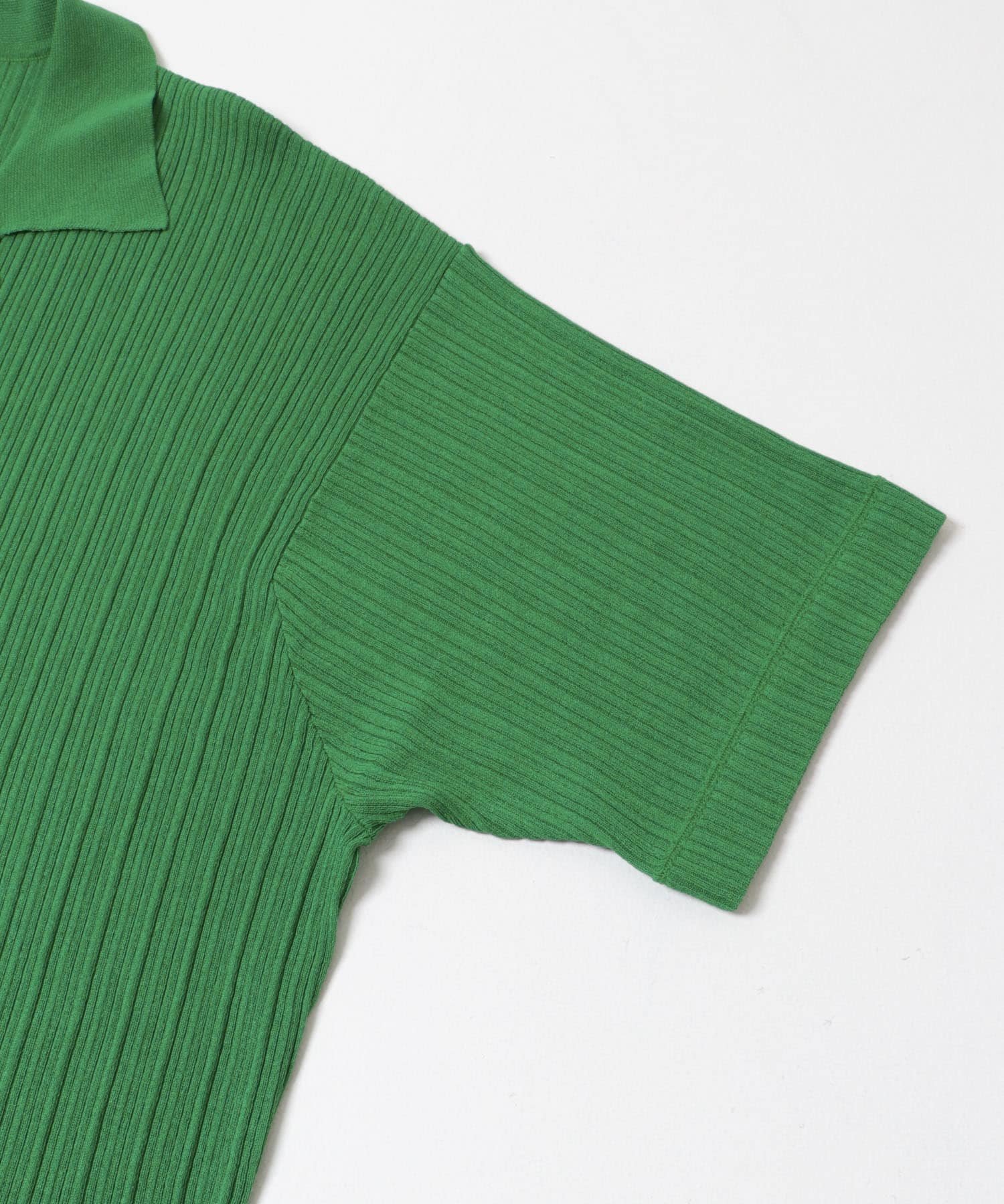 『別注』crepuscule×URBAN RESEARCH　WASHI SHORT-SLEEVE SHIRTS GREEN 1