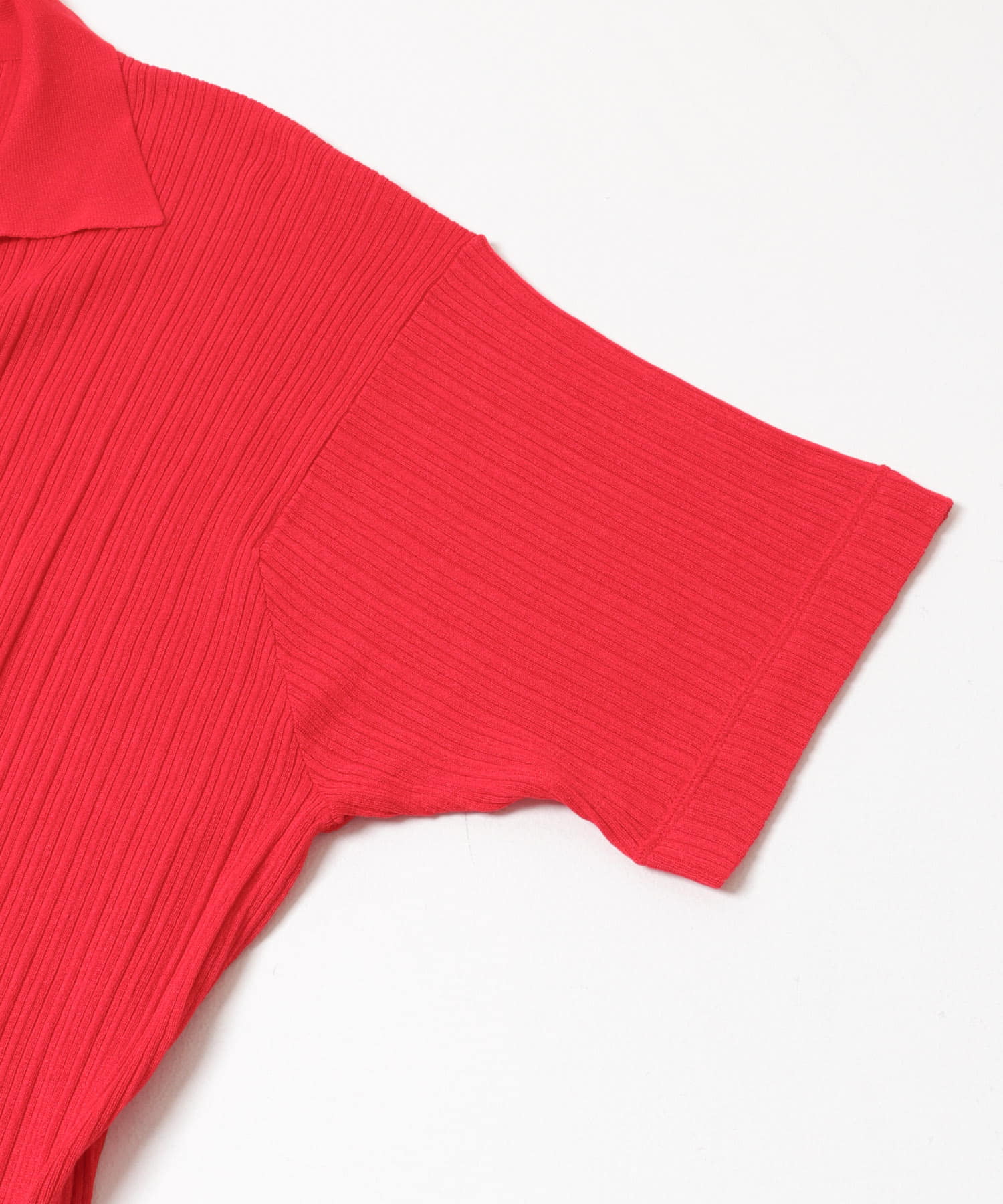 『別注』crepuscule×URBAN RESEARCH　WASHI SHORT-SLEEVE SHIRTS RED 1