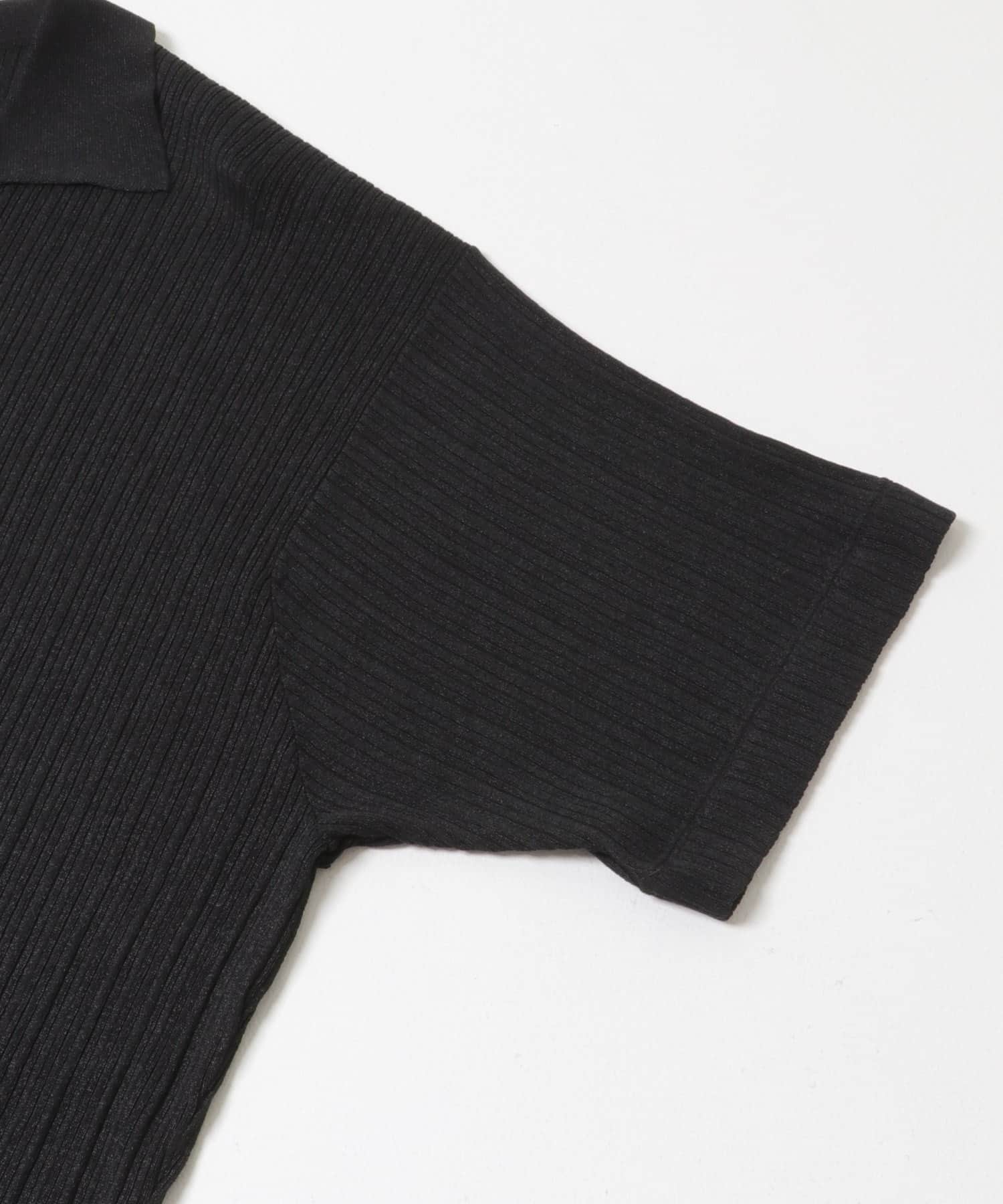 『別注』crepuscule×URBAN RESEARCH　WASHI SHORT-SLEEVE SHIRTS BLACK 1