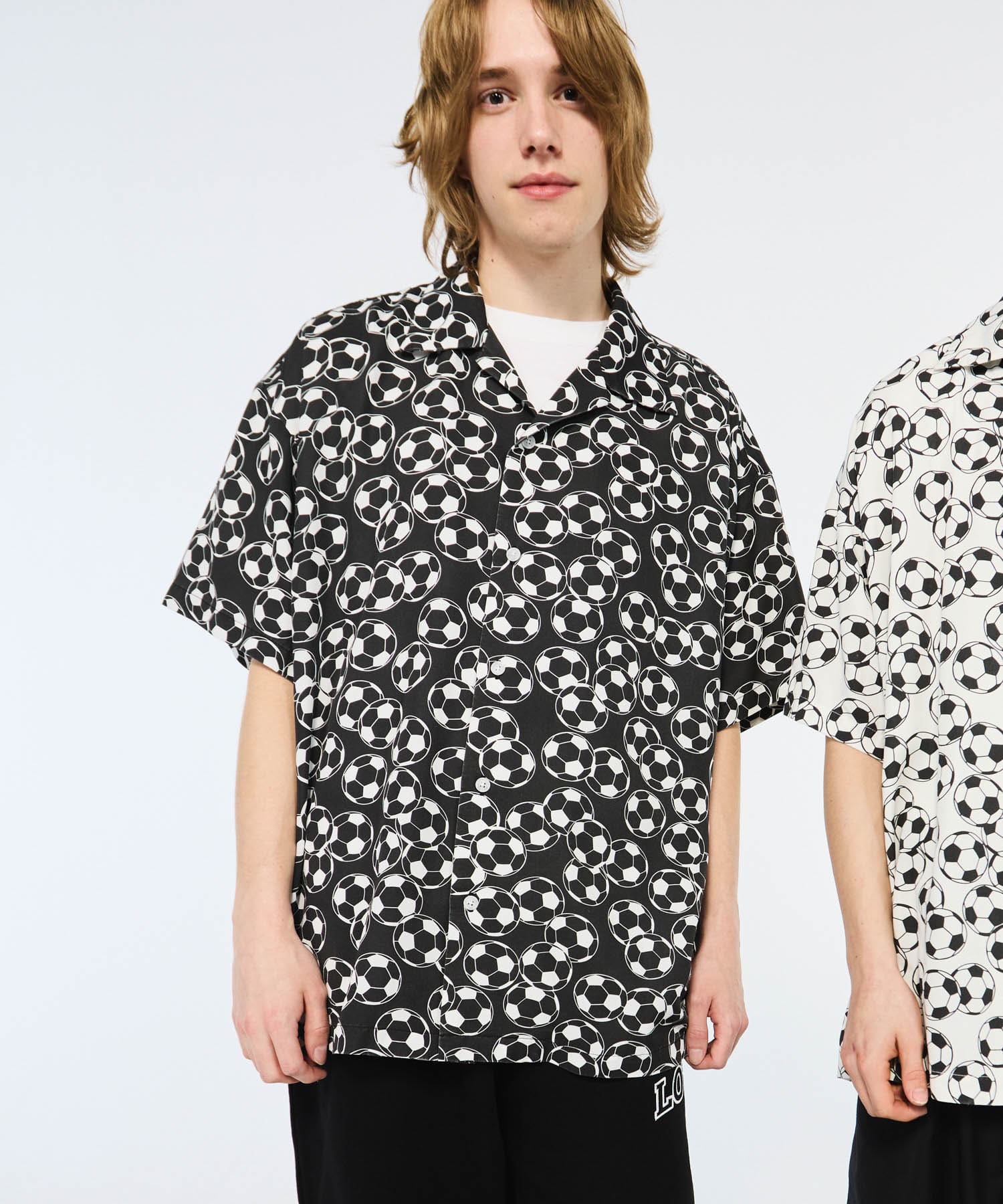 LOTTO　SOCCER BALL PRINT SHIRTS