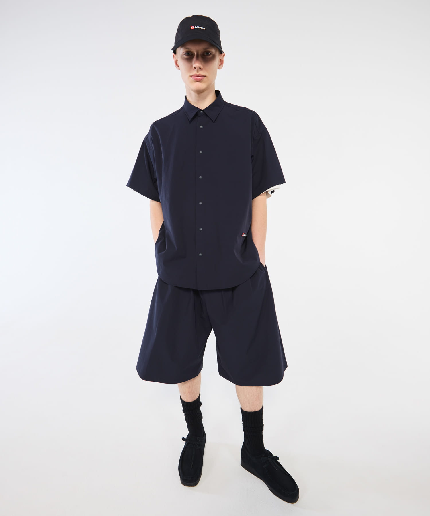 LOTTO　4WAY STRETCH NYLON SHIRTS