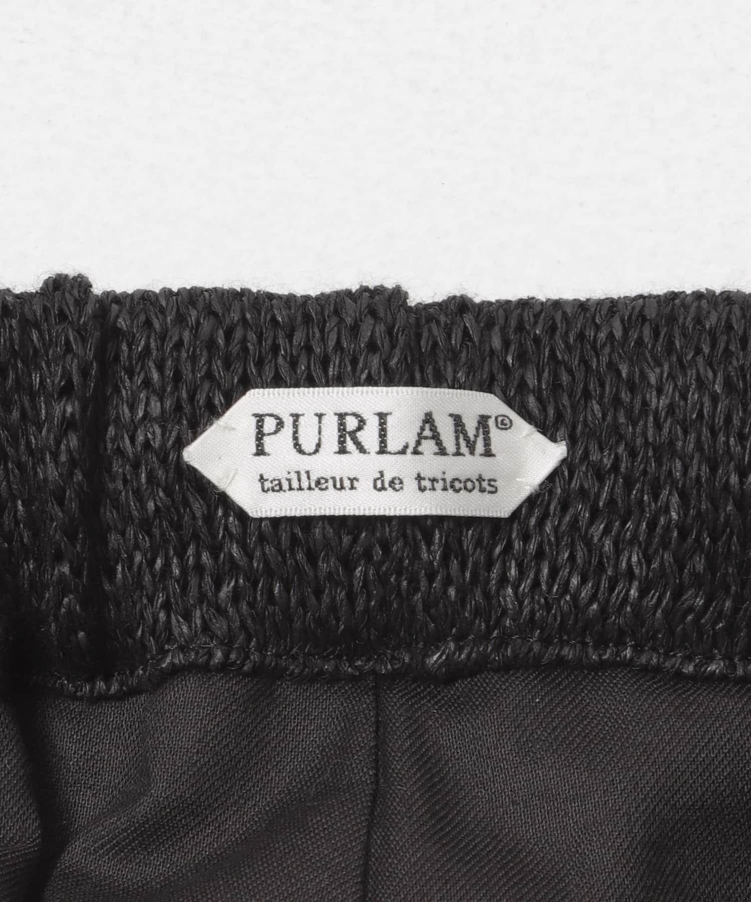 PURLAM　WASHI L-G TENJIKU SHORTS BLACK 2