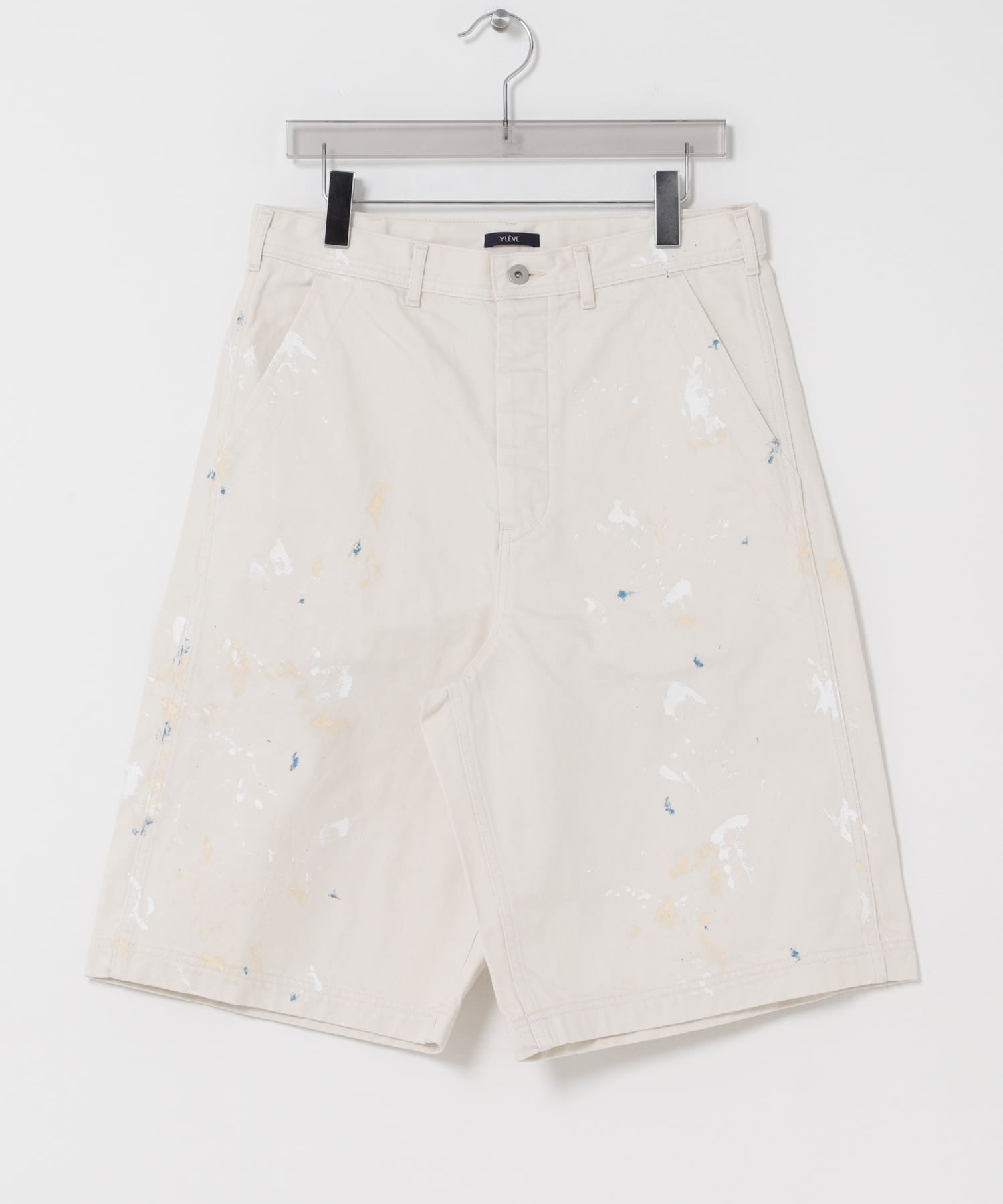 YLEVE　HAND PAINT DENIM SHORTS 040 CER 3