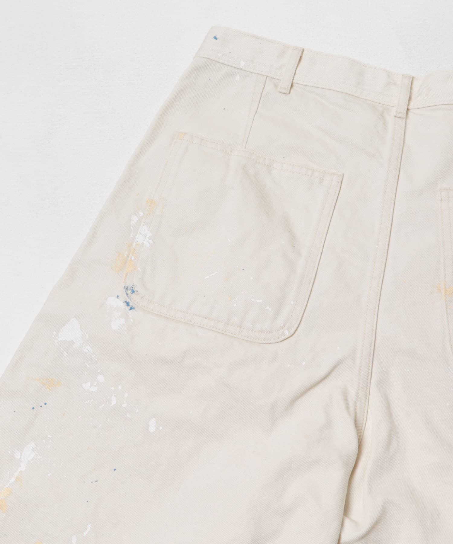 YLEVE　HAND PAINT DENIM SHORTS 040 CER 3