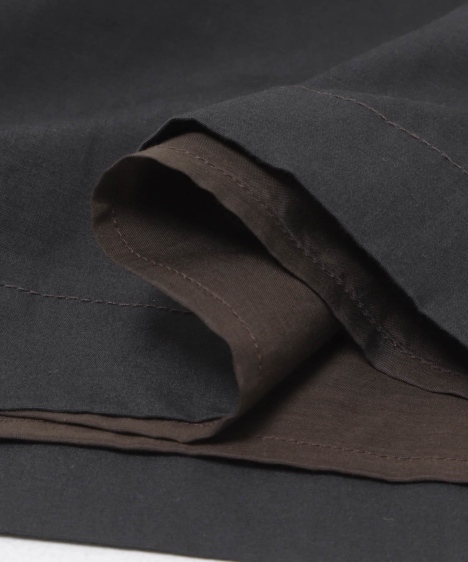 Cale　コットンリネンウェザータンブラーショーツ テツクロ 3