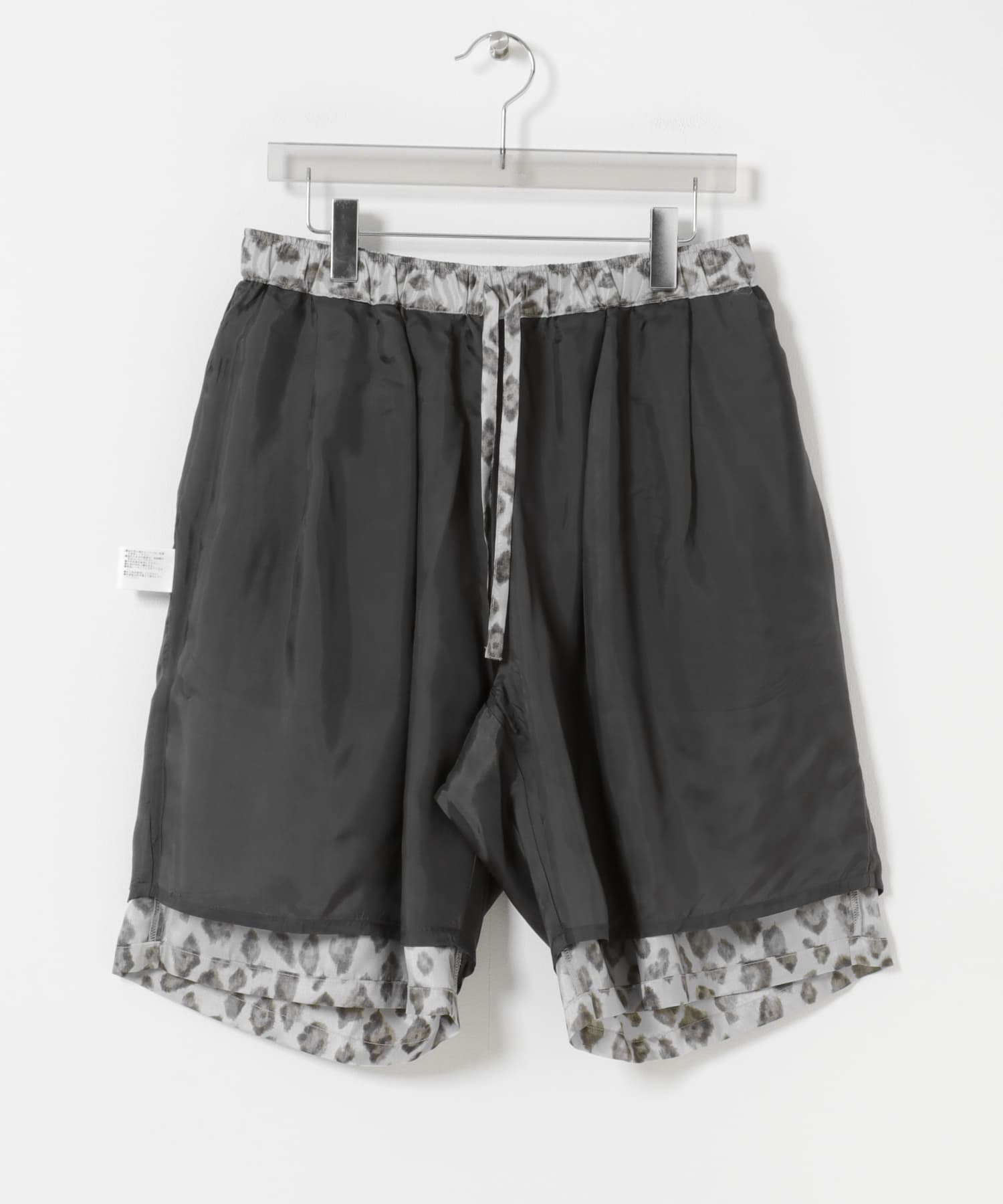 SEVEN BY SEVEN　TUCK EASY SHORT PANTS 020 GRAY M