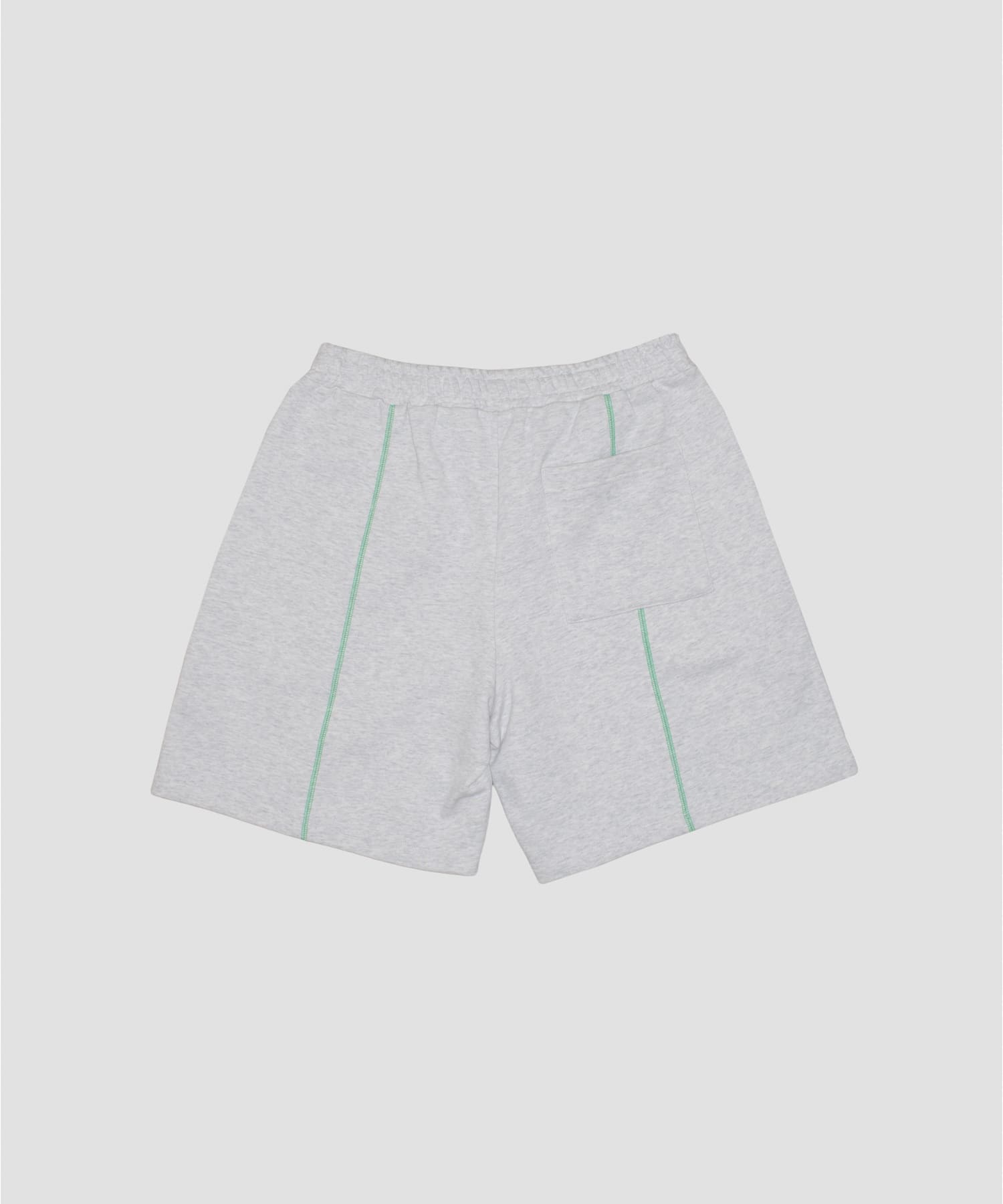 LOTTO　COLOR STITCH SWEAT SHORTS ASH GRAY M