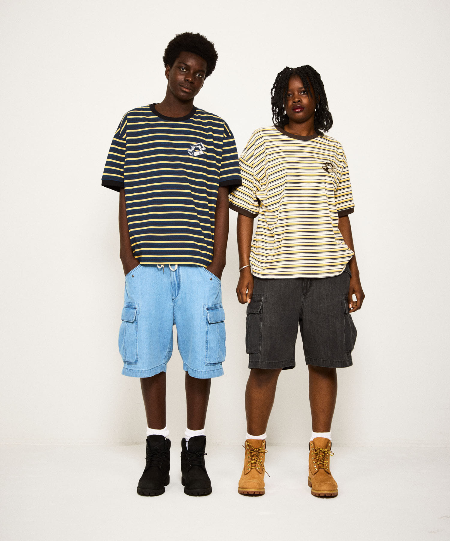 LOTTO　DENIM CARGO SHORTS INDIGO M