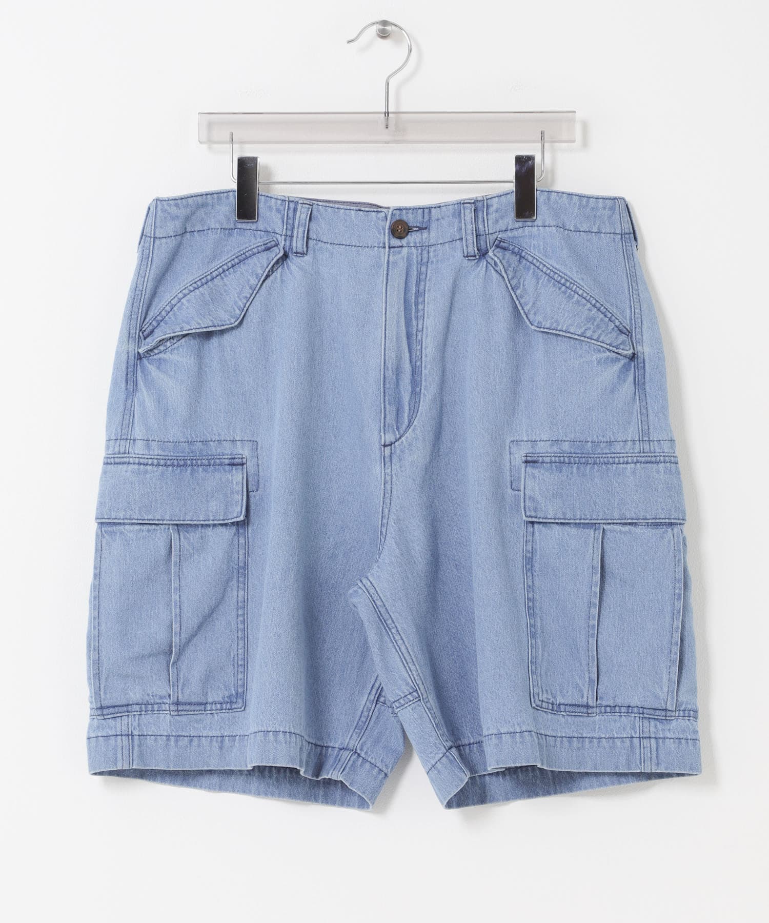 LOTTO　DENIM CARGO SHORTS INDIGO M