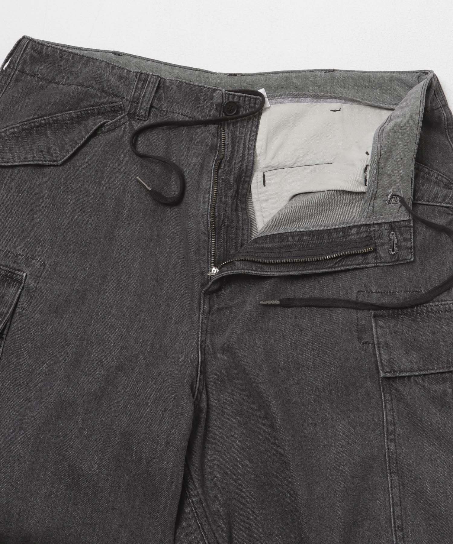 LOTTO　DENIM CARGO SHORTS BLACK M