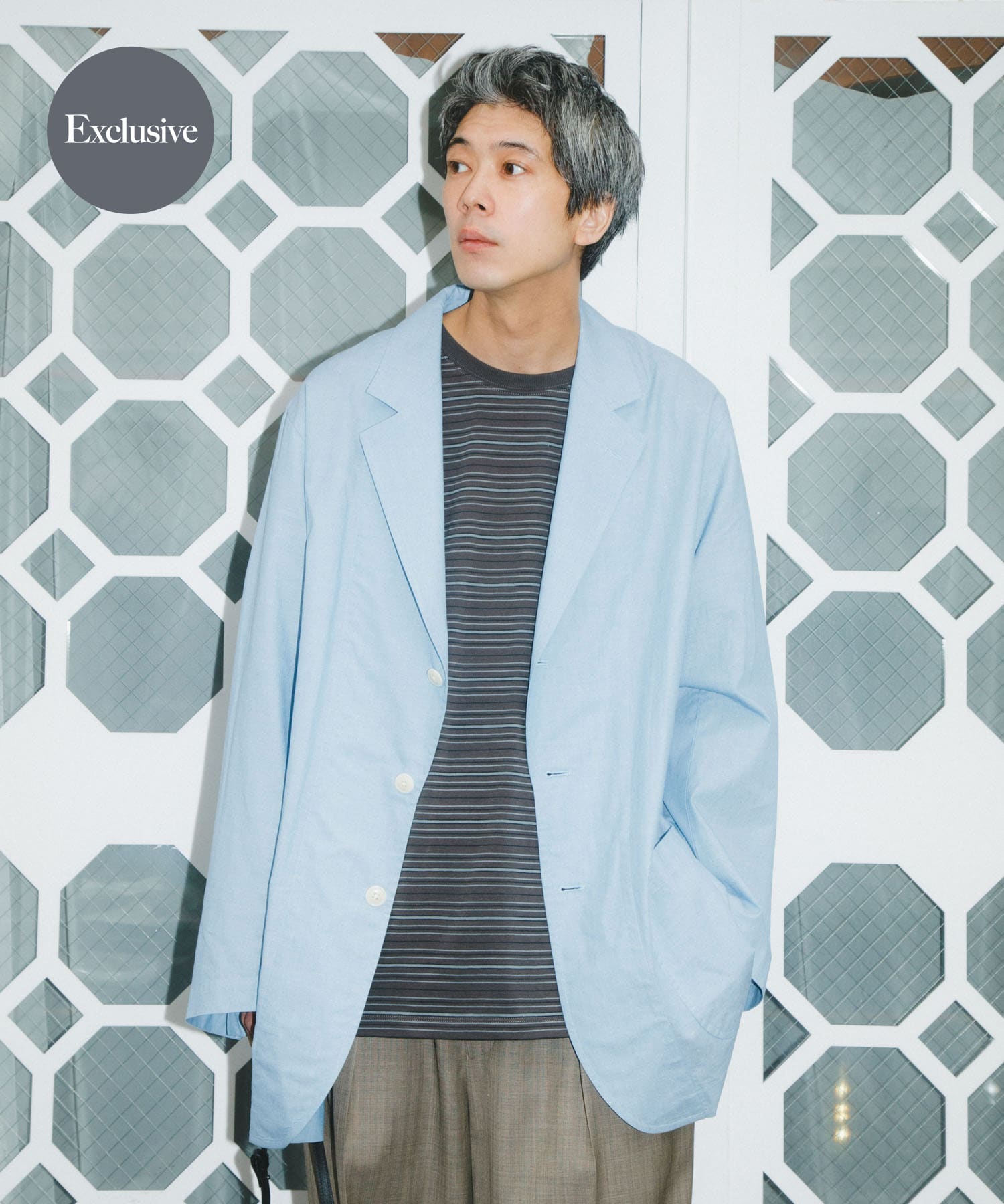 『別注』CHEMISE D'ADAM×URBAN RESEARCH　SHIRTS JACKET SINGLE