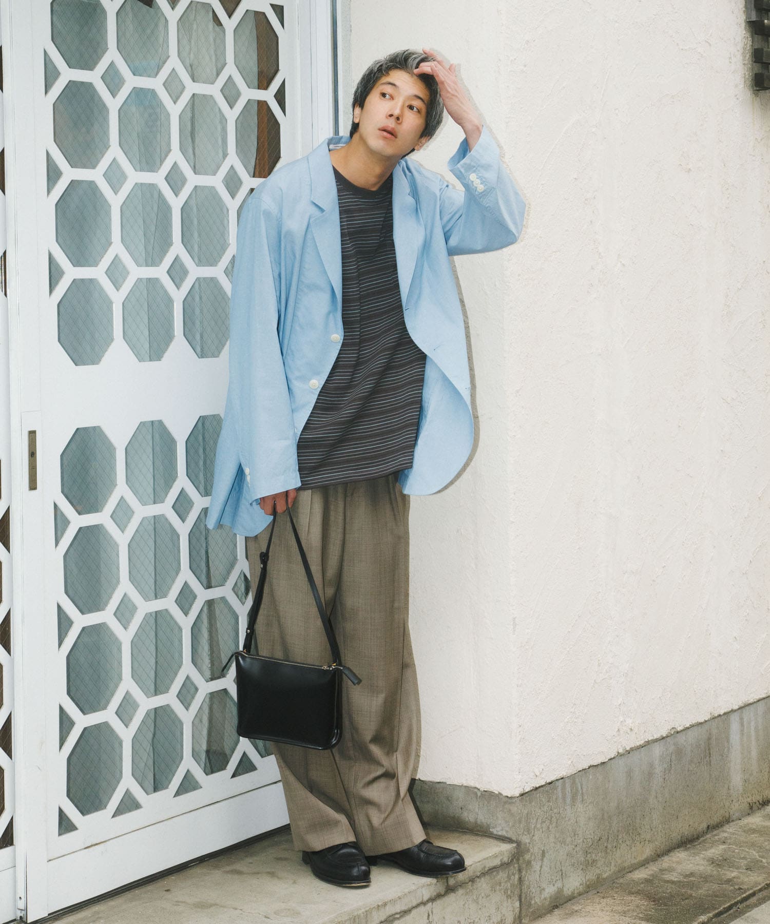 身長：181cm サイズ：40