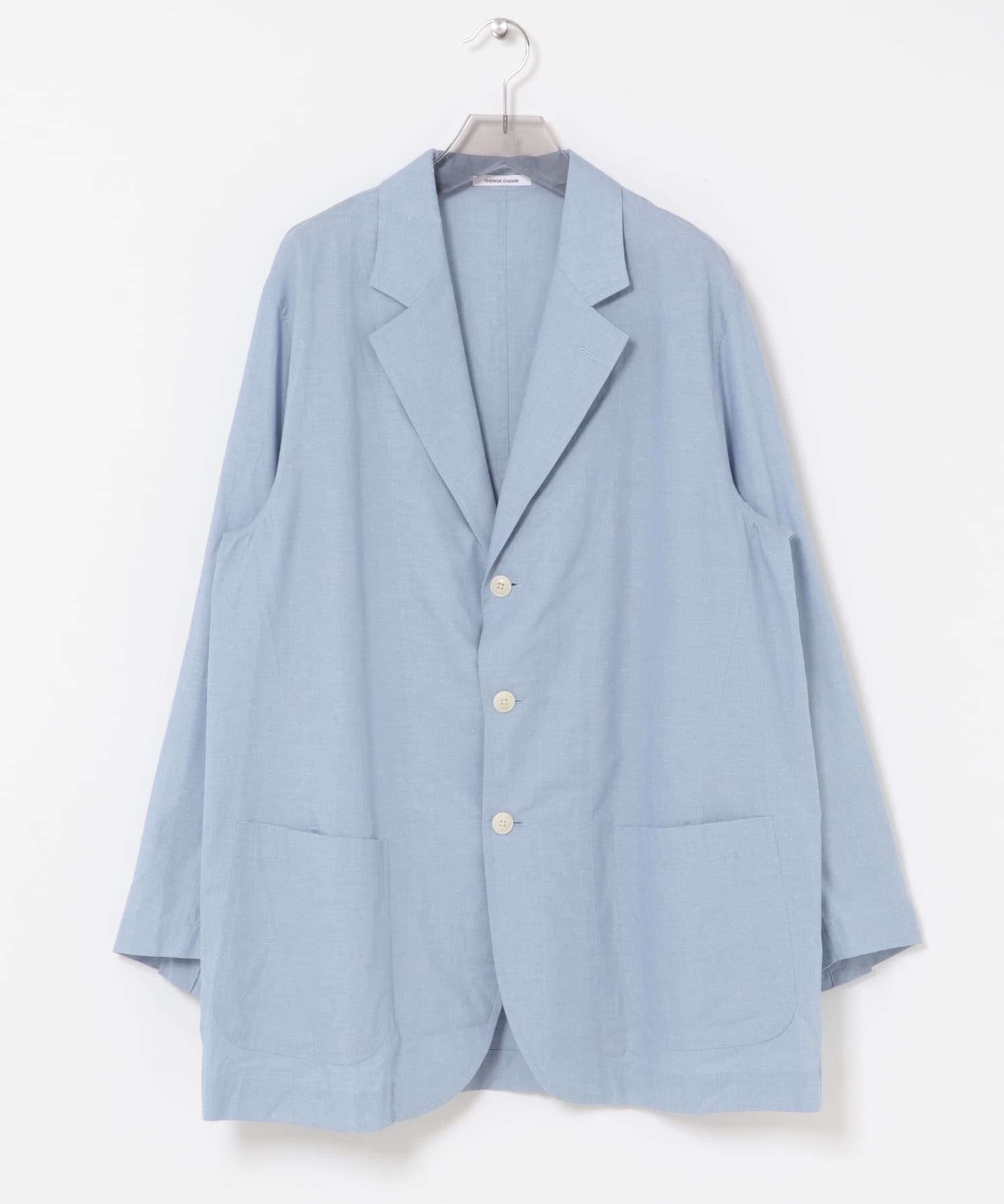 『別注』CHEMISE D'ADAM×URBAN RESEARCH　SHIRTS JACKET SINGLE BLUE 38