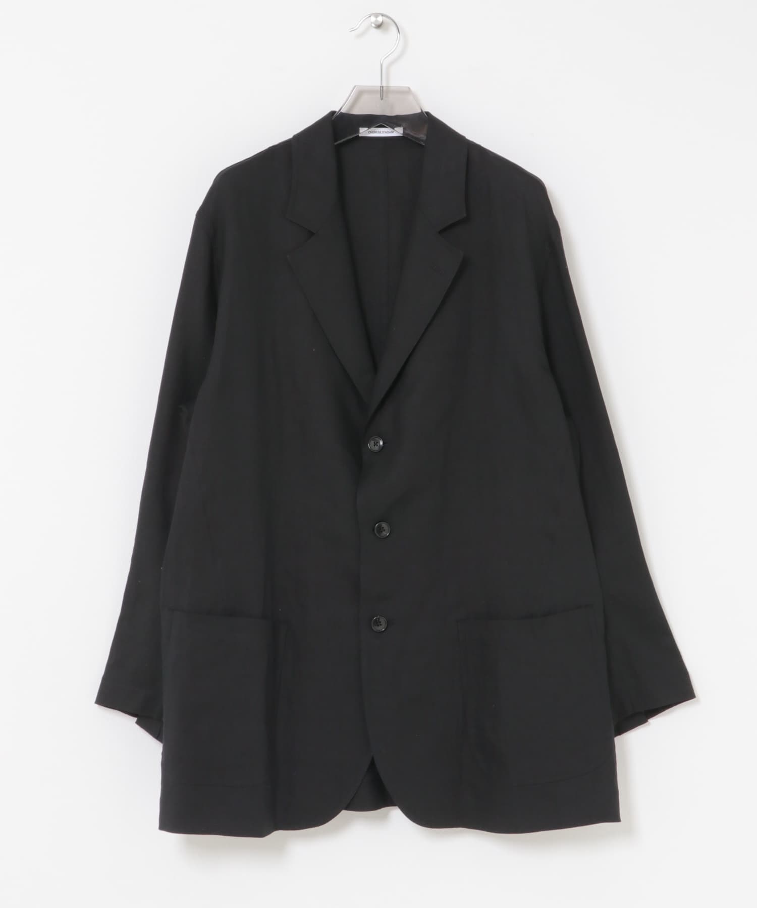 『別注』CHEMISE D'ADAM×URBAN RESEARCH　SHIRTS JACKET SINGLE BLACK 38