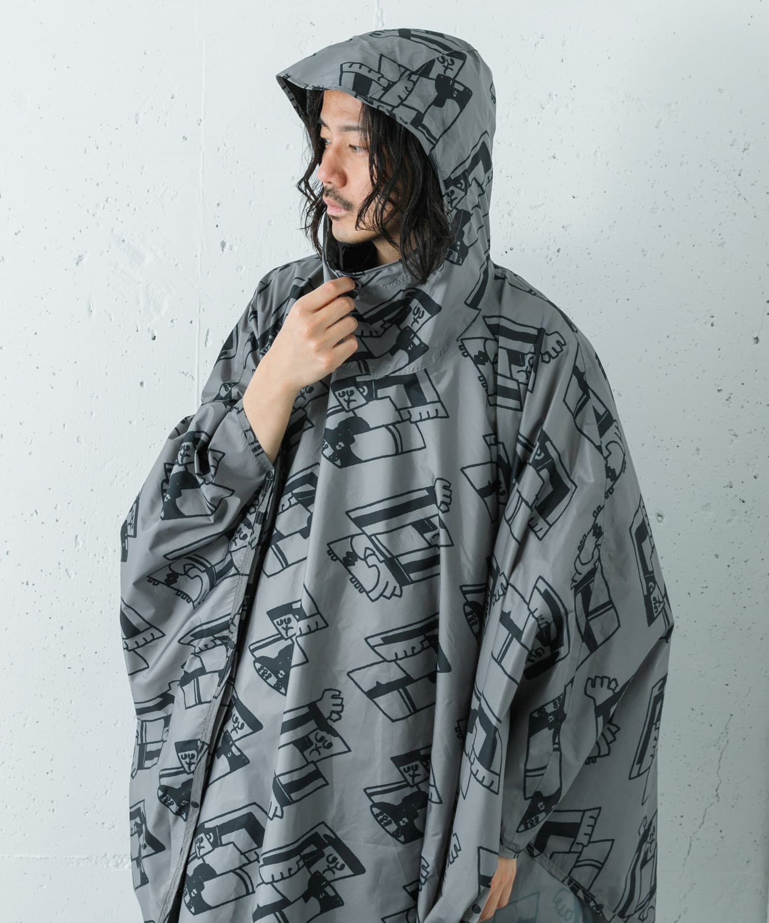 LOTTO K.TERADA RAIN PONCHO(Free NAVY): アウター｜URBAN RESEARCH