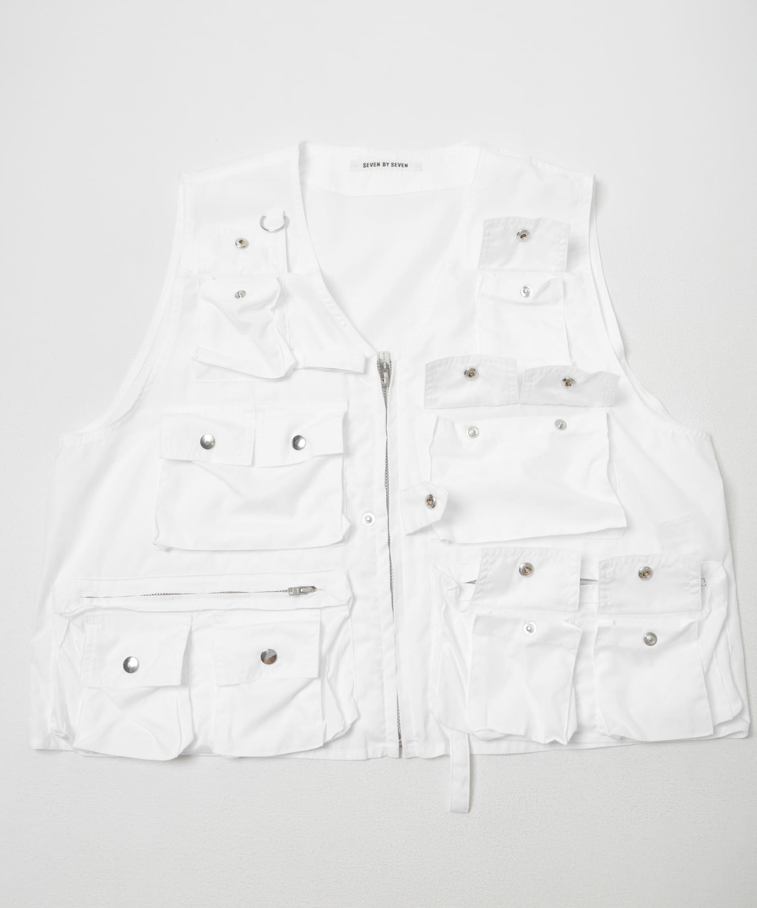 SEVEN BY SEVEN　HUNTING SHORT VEST 030 WHITE M