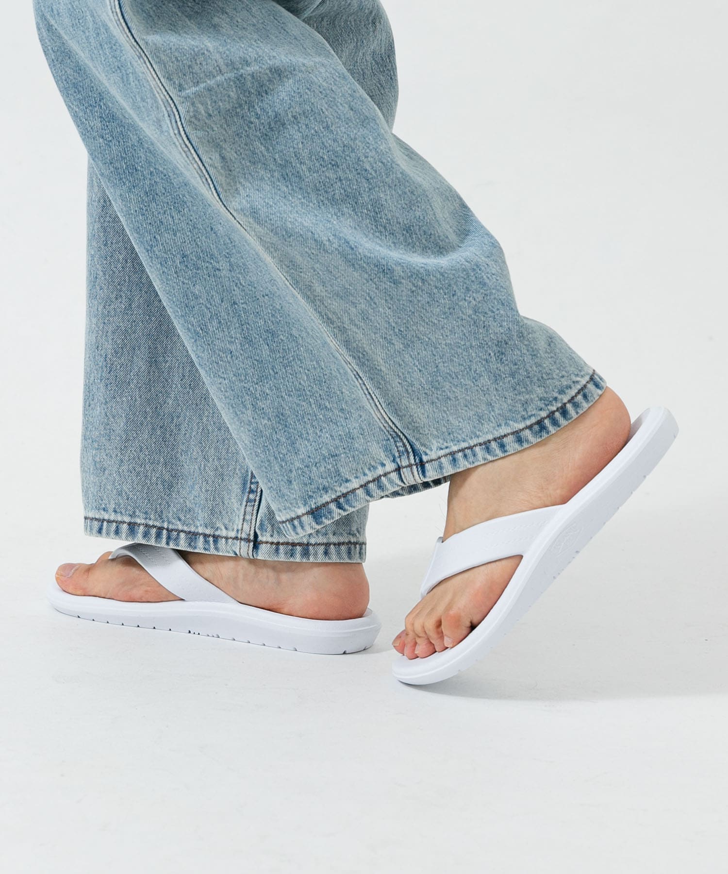 ISLAND SLIPPER　EVAPT202 WHITE 8