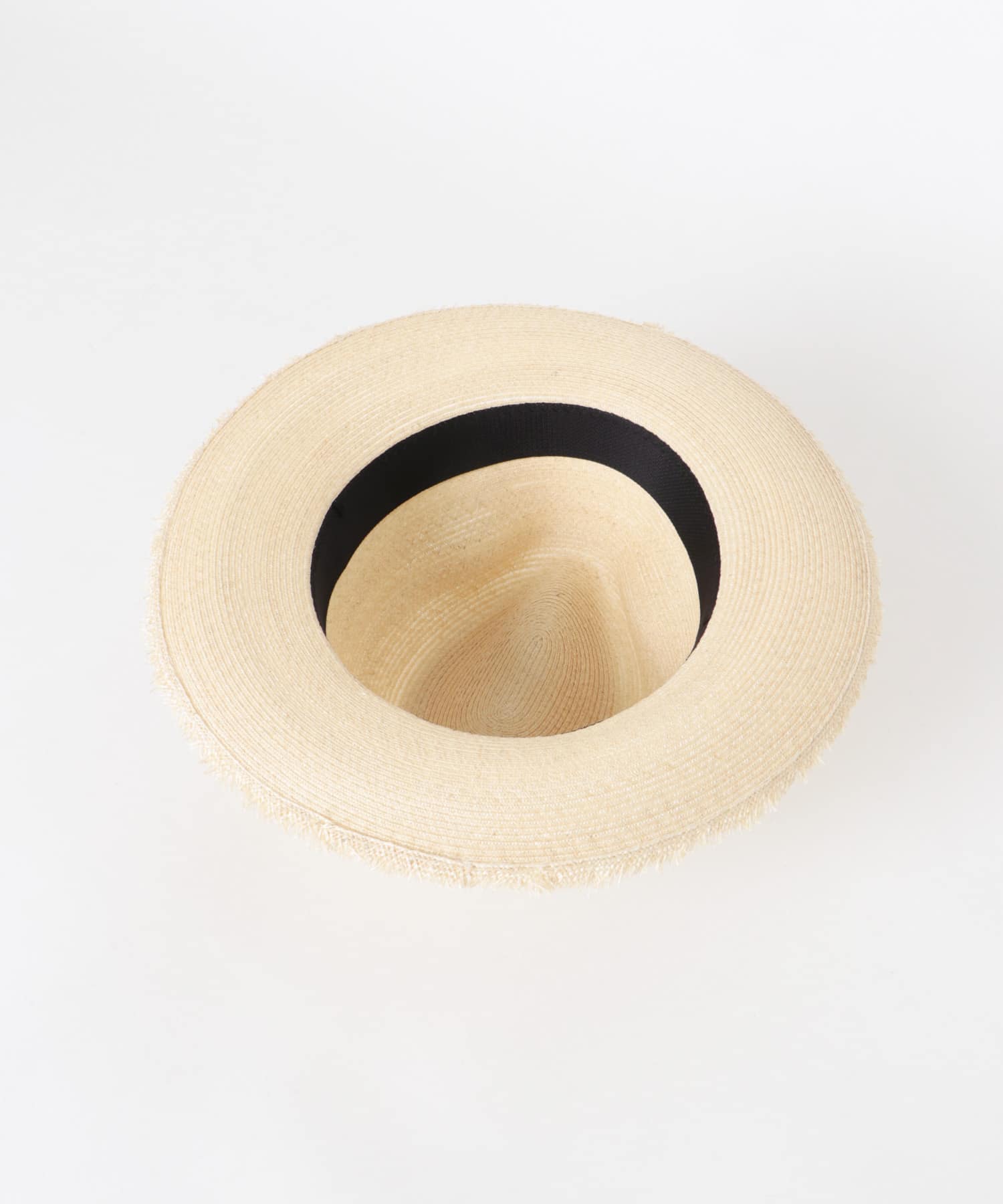 KIJIMA TAKAYUKI　ABACA CENTER CREASE HAT BEIGE 2