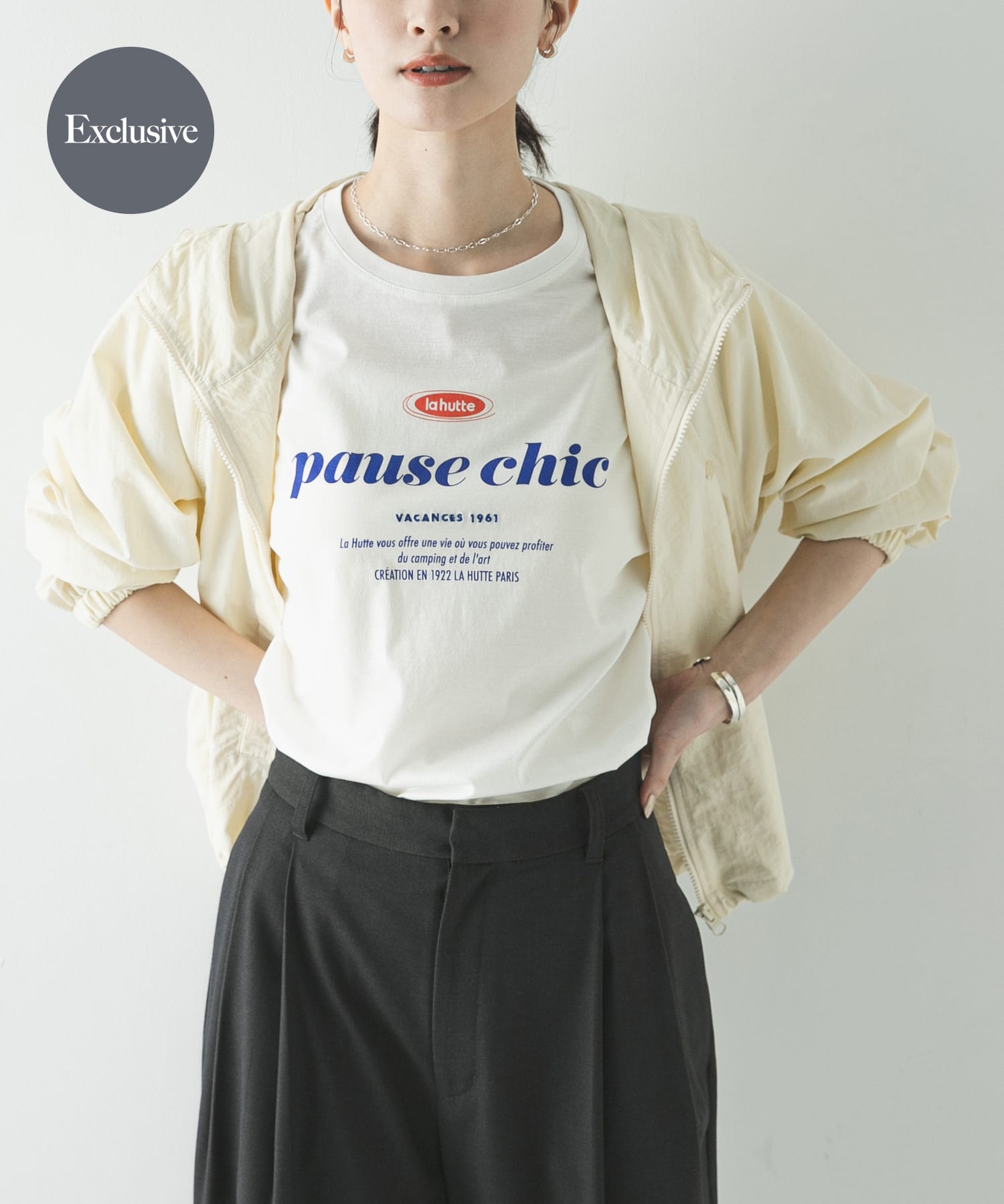 『別注』La Hutte×URBAN RESEARCH　Tシャツ