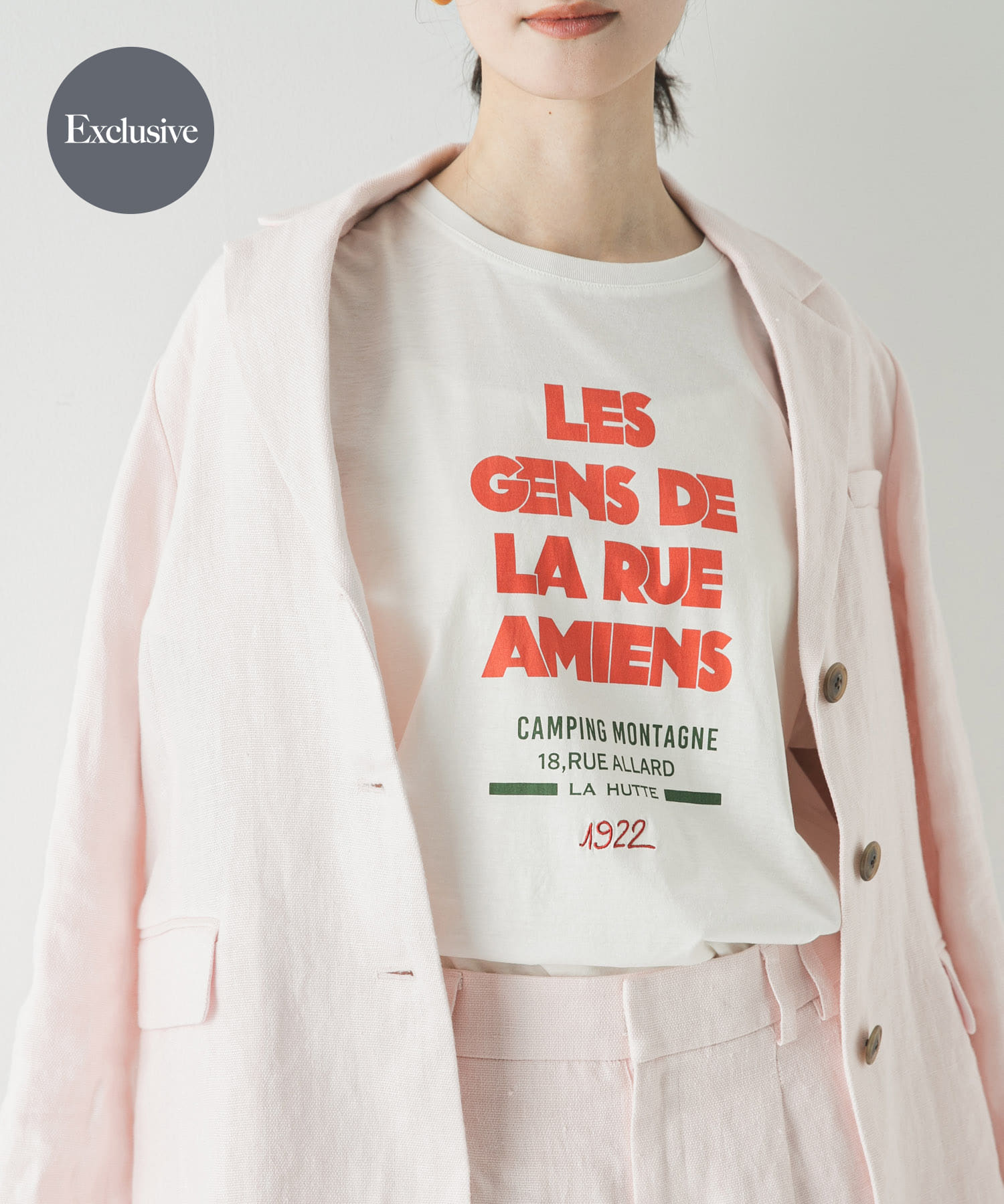 『別注』La Hutte×URBAN RESEARCH　Tシャツ