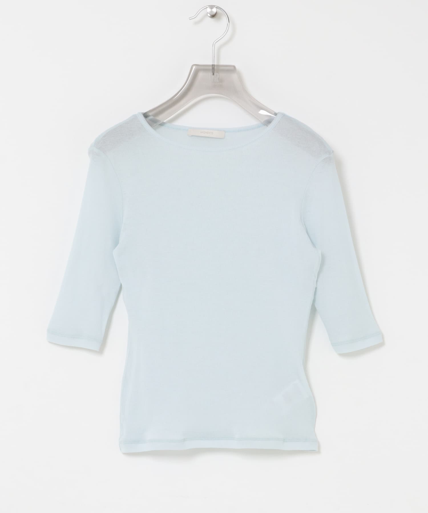 AMOMENTO　ROUND SHORT SLEEVE T-SHIRTS
