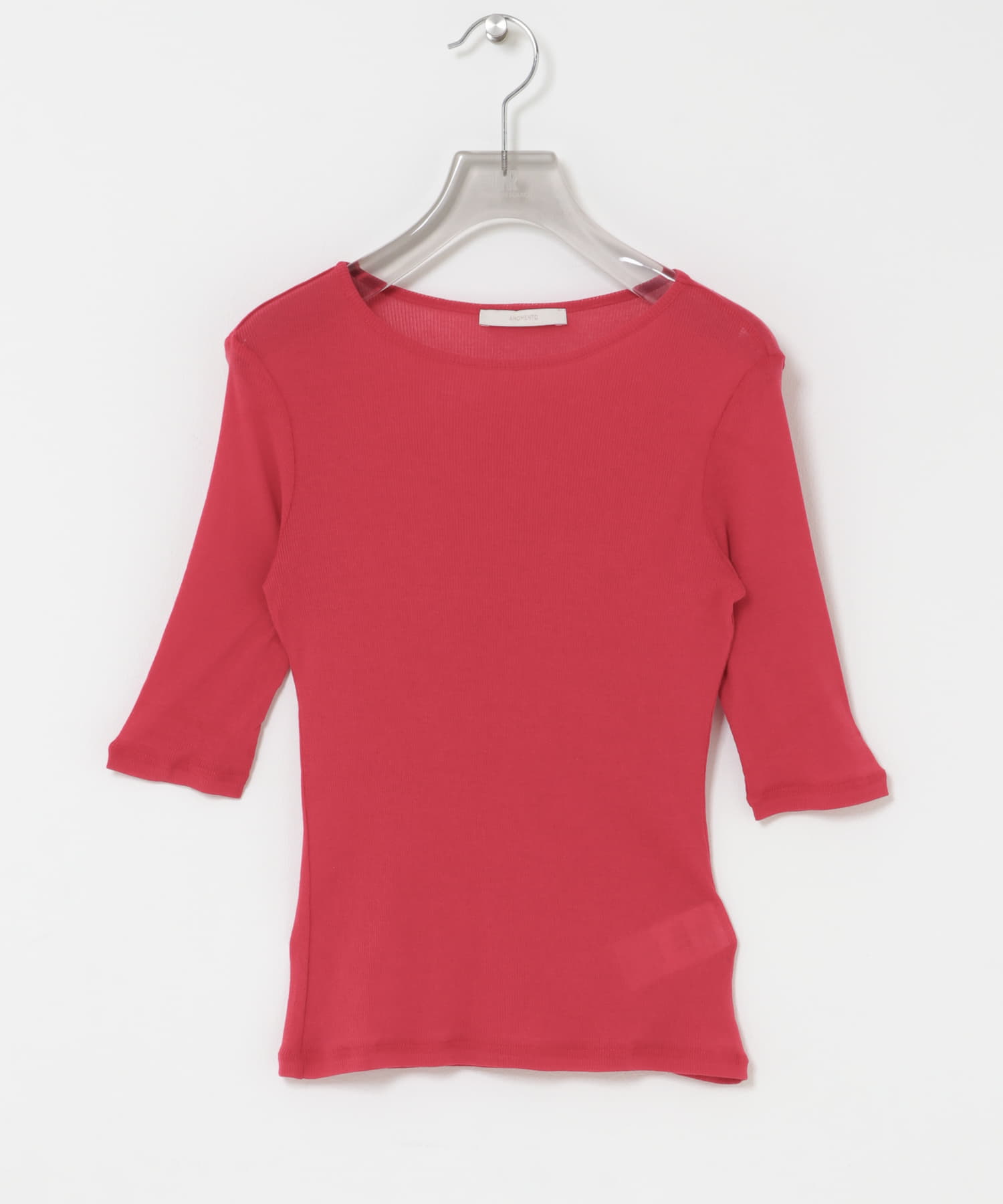 AMOMENTO　ROUND SHORT SLEEVE T-SHIRTS