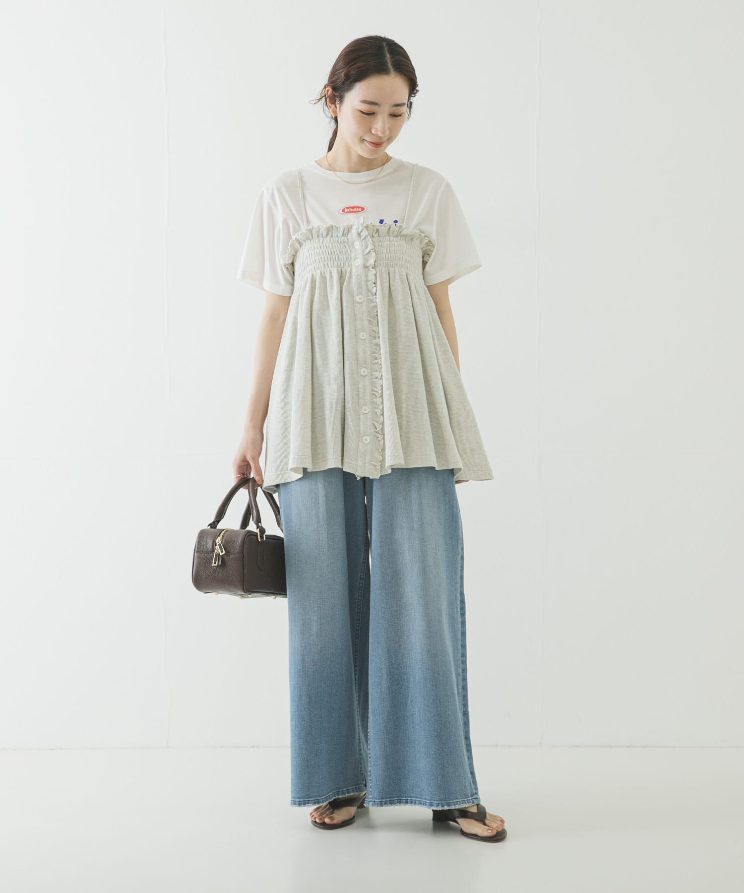 身長：162cm サイズ：Free