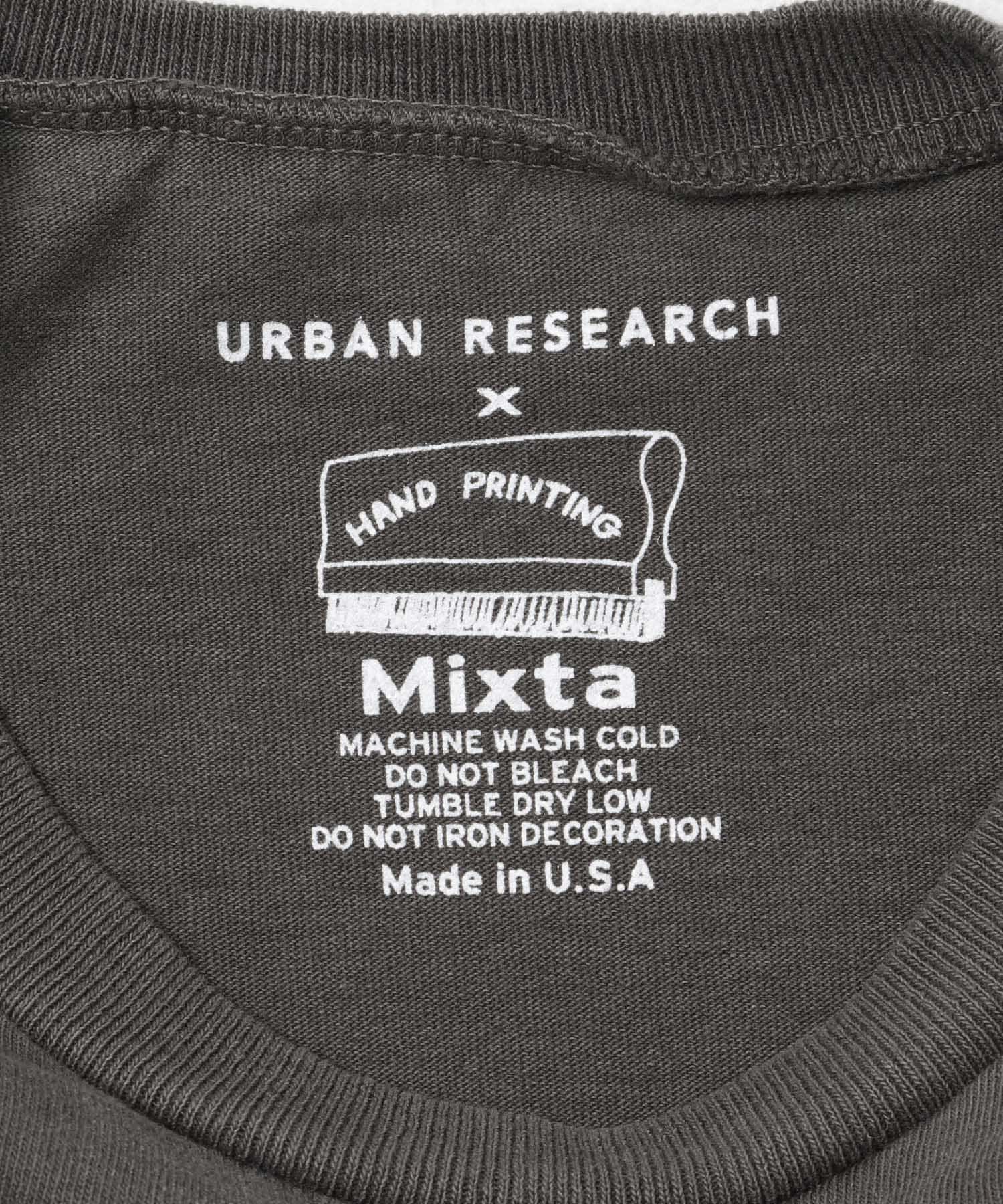 『別注』Mixta×URBAN RESEARCH　HEMET V BLACK S