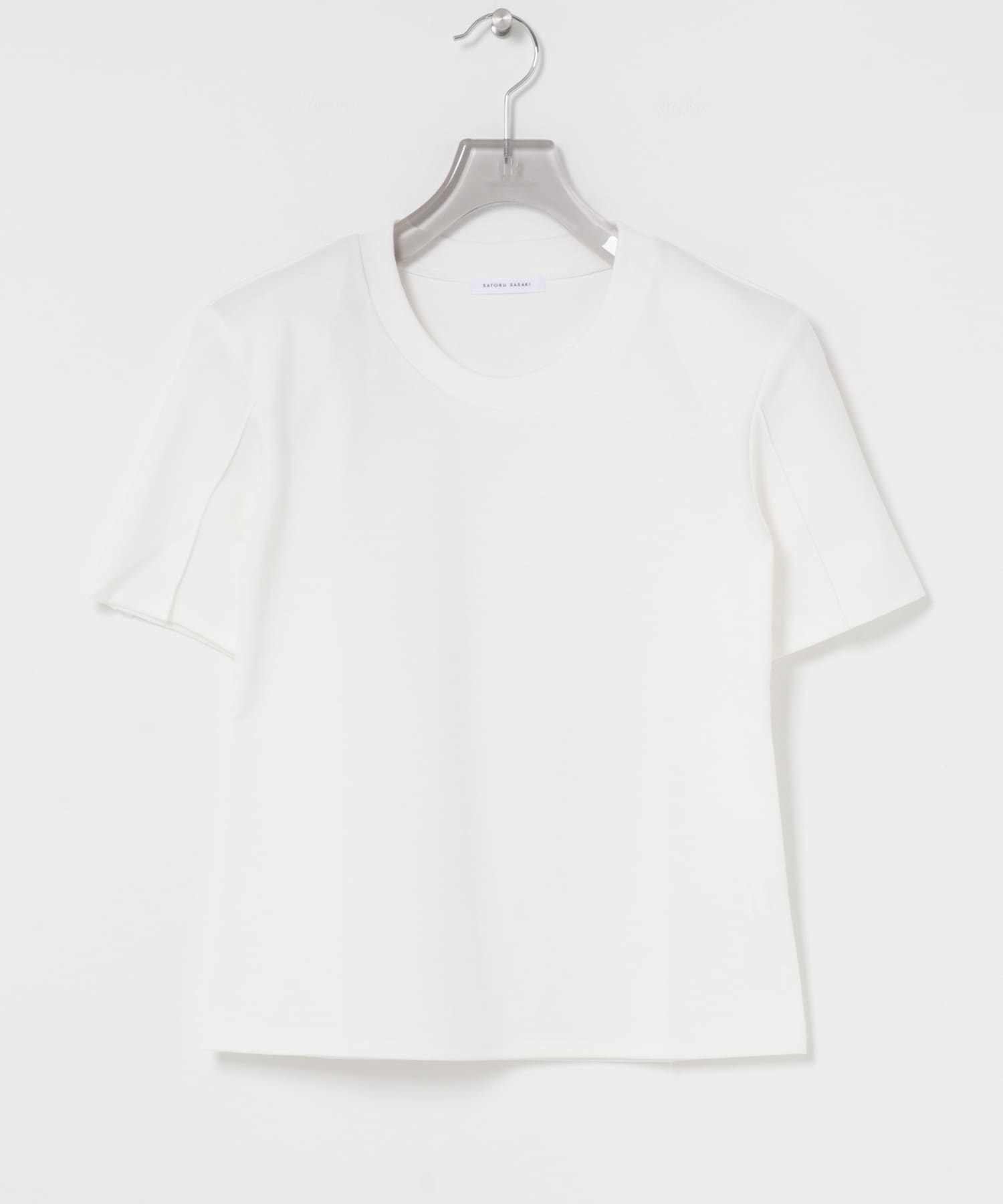 SATORU SASAKI　ショルダーパッドTシャツ WHITE 2
