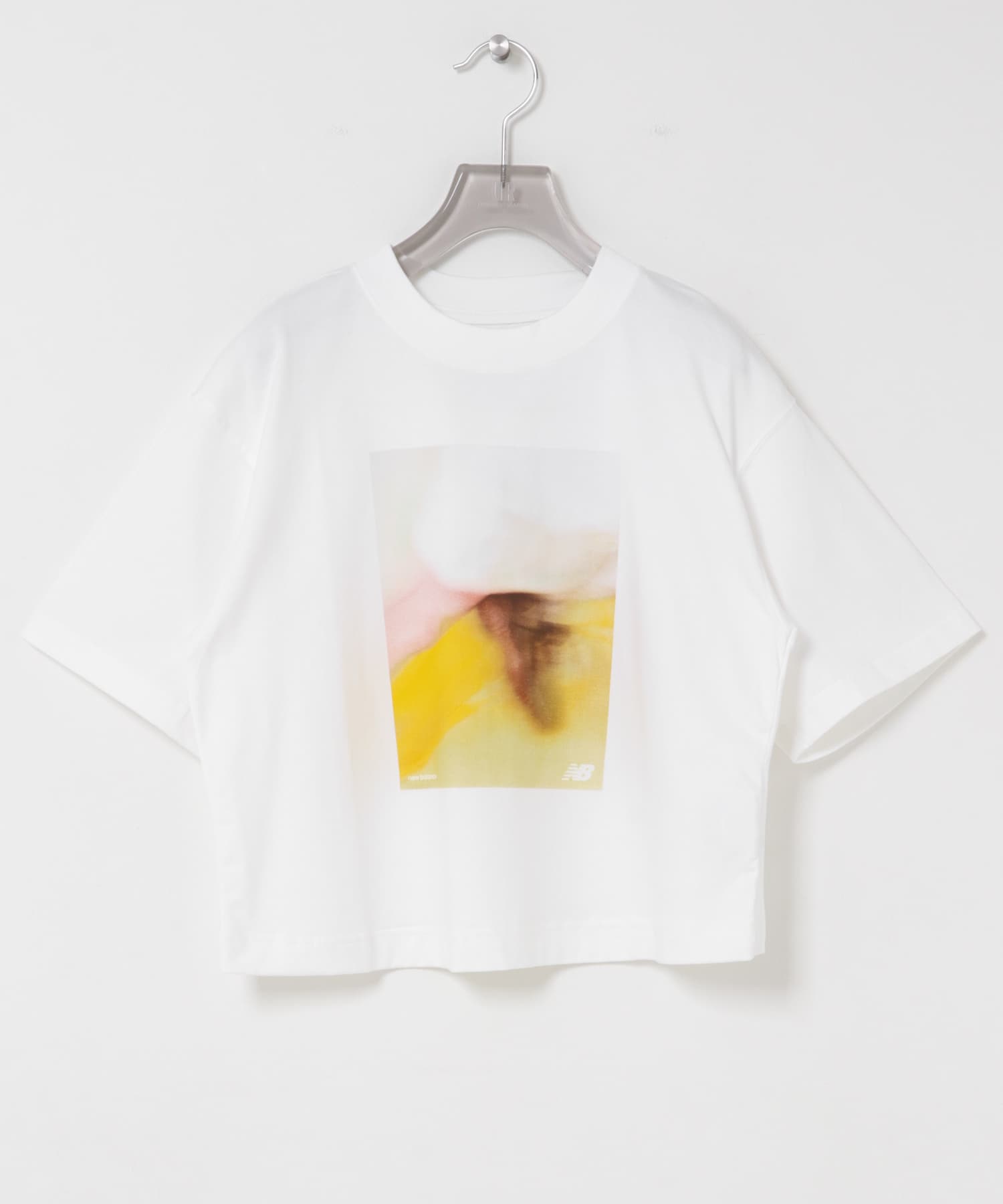 NEW BALANCE　NB GREYフォトTシャツイエロー
