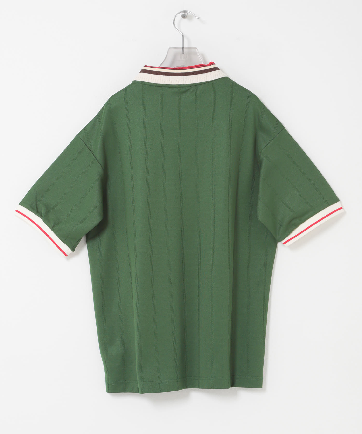 Drole de Monsieur　POLO D HIBISCUS D GREEN XS