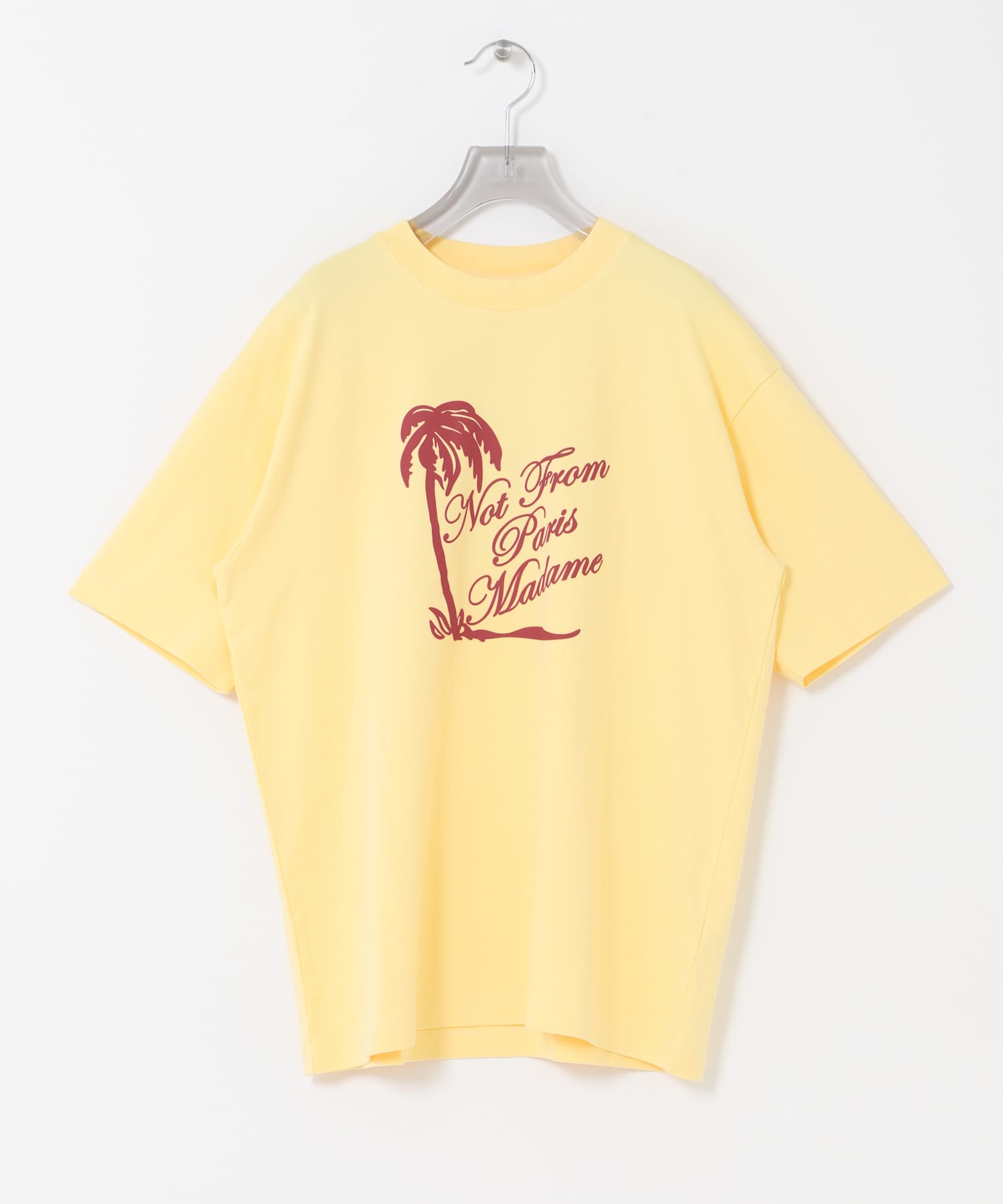 Drole de Monsieur　T-SHIRTS SLOGAN PALMIERS