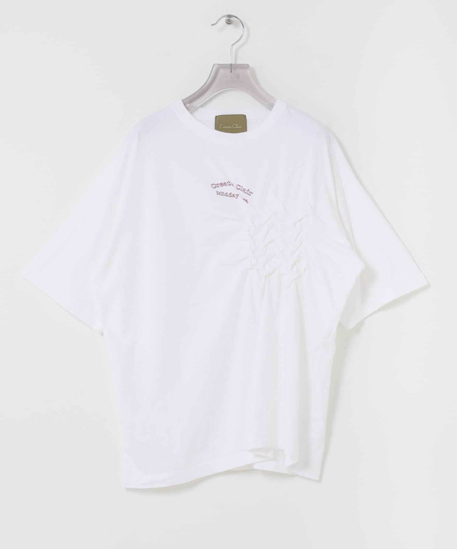 Create Clair　T-SHIRTS LARGE WHITE Free