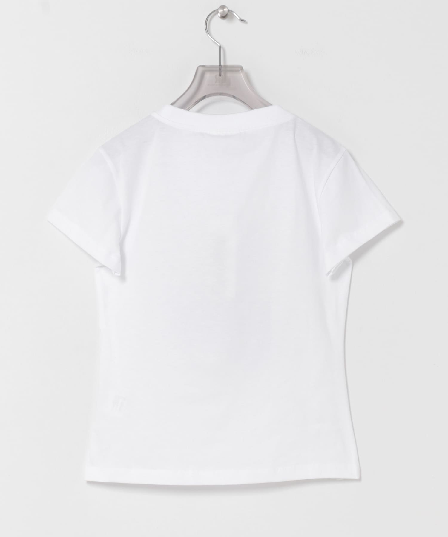 GANNI　BABY FIT T-SHIRTS RASPBERRY B WHITE S