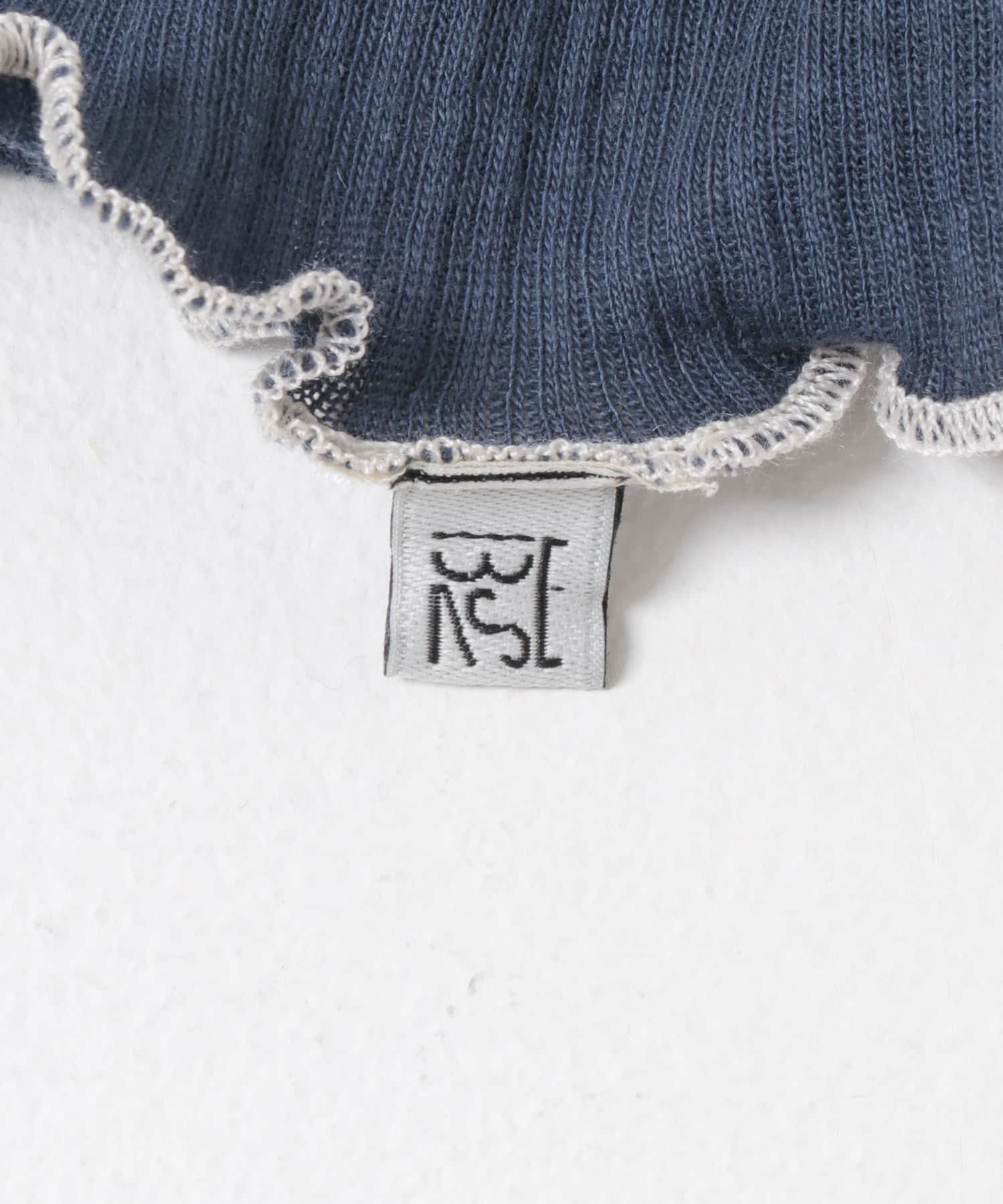 BASERANGE　VEIN T-SHIRTS P BLUE S