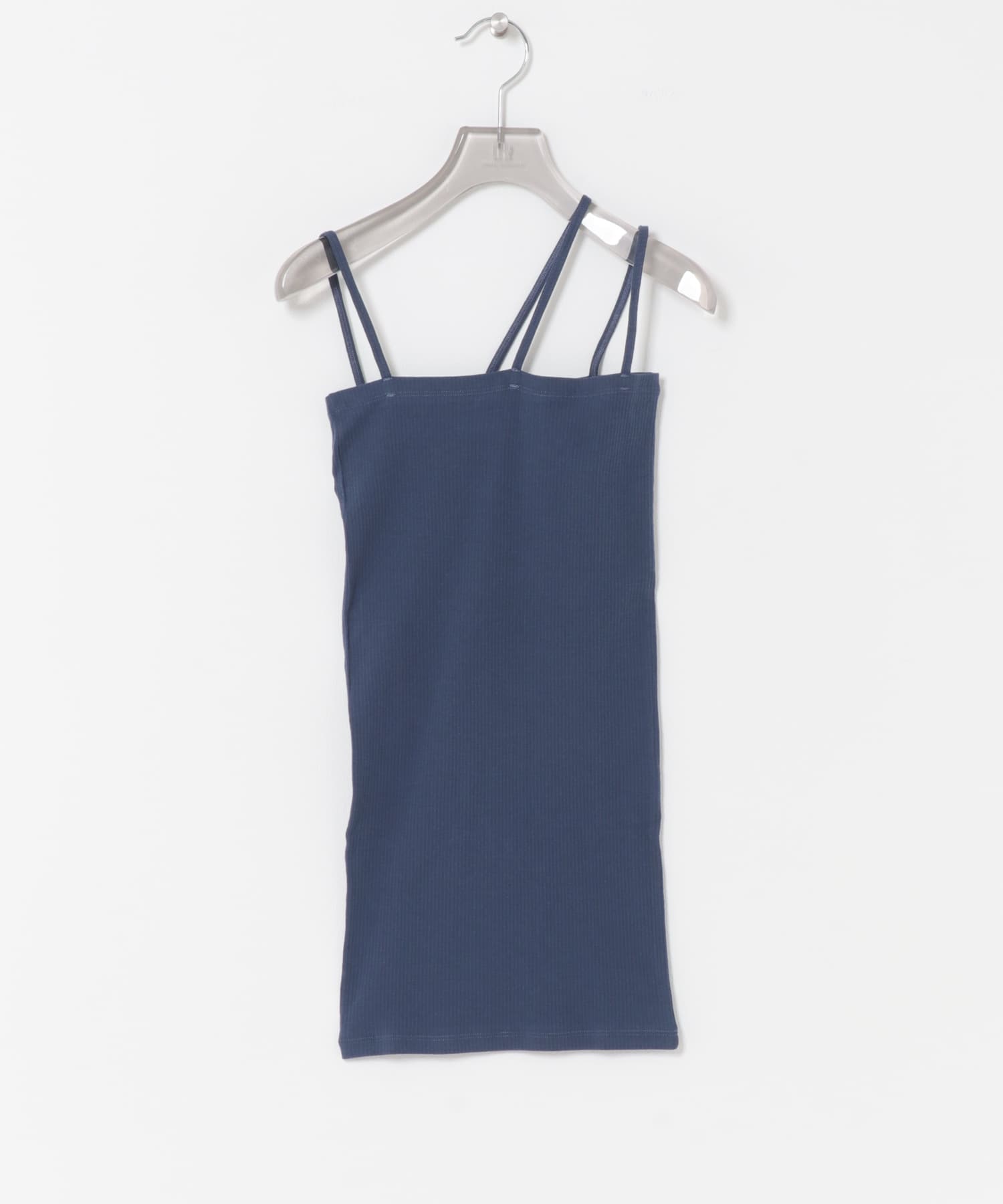 BASERANGE　NIDA TANK-TOP P BLUE S