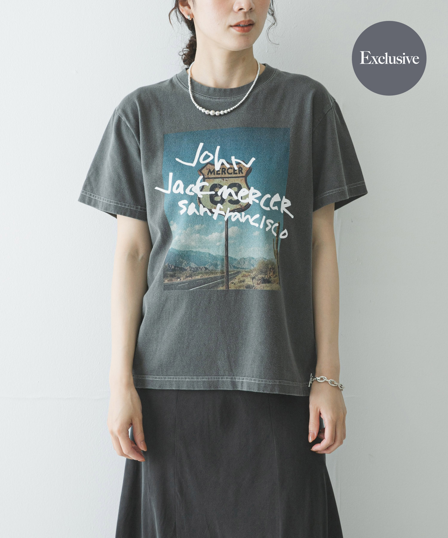 『別注』J.J.Mercer×URBAN RESEARCH　PHOTO PRINT T-SHIRTS