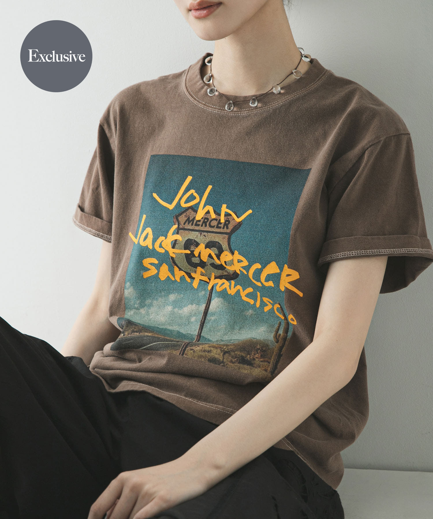 『別注』J.J.Mercer×URBAN RESEARCH　PHOTO PRINT T-SHIRTS
