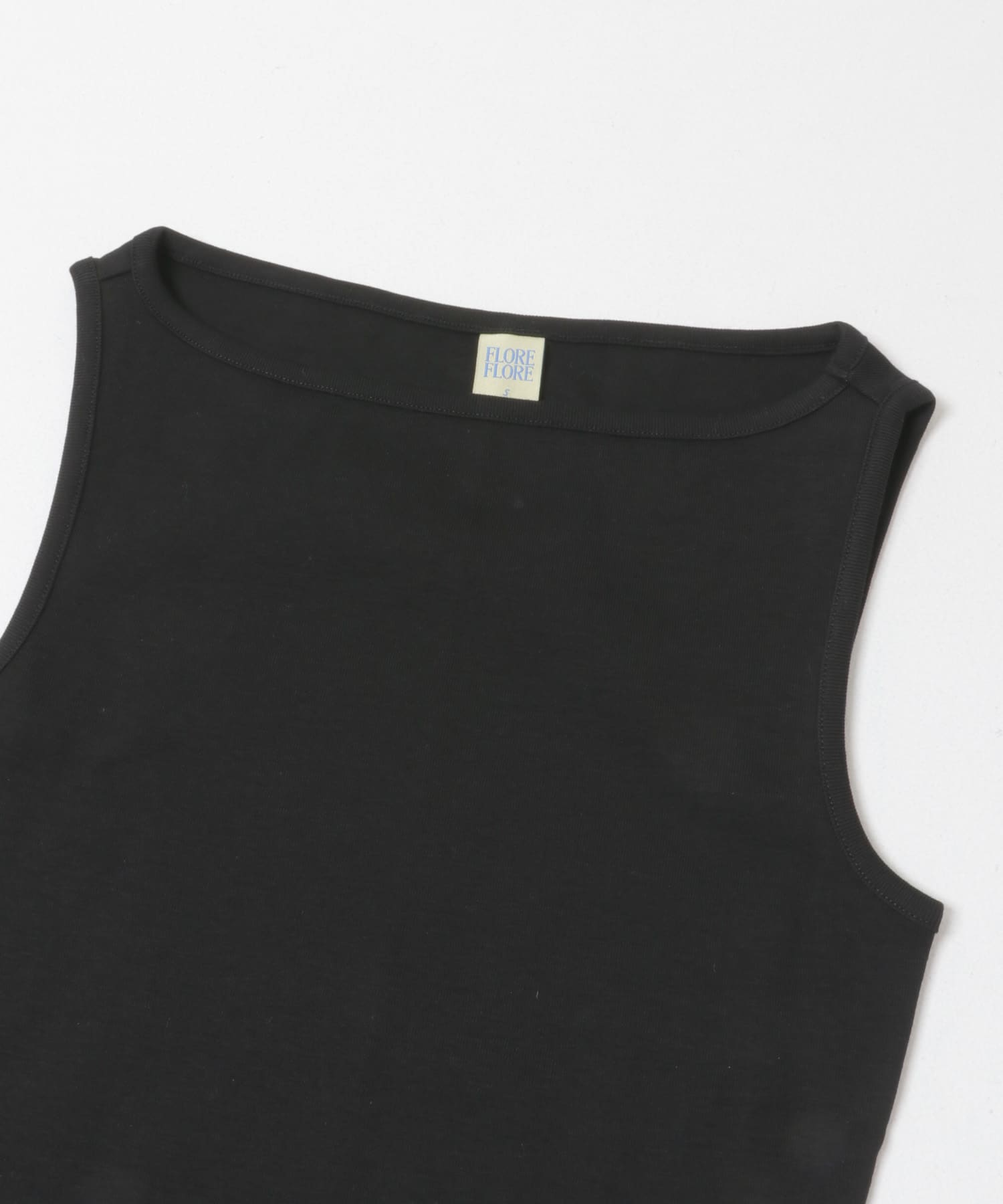 FLORE FLORE　TIMMI TANK BLACK S