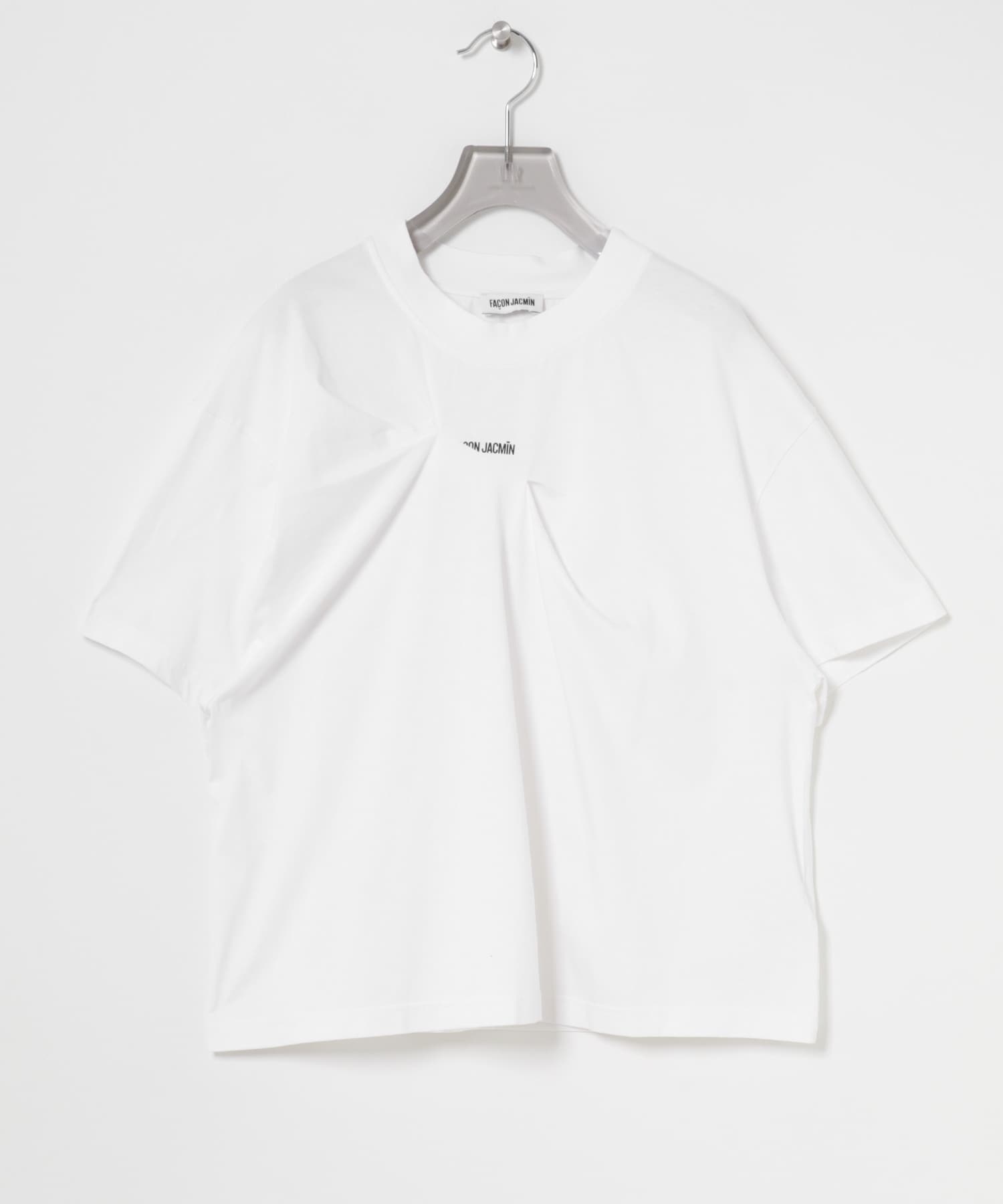 FACON JACMIN　PLEATED LOGO T-SHIRTS
