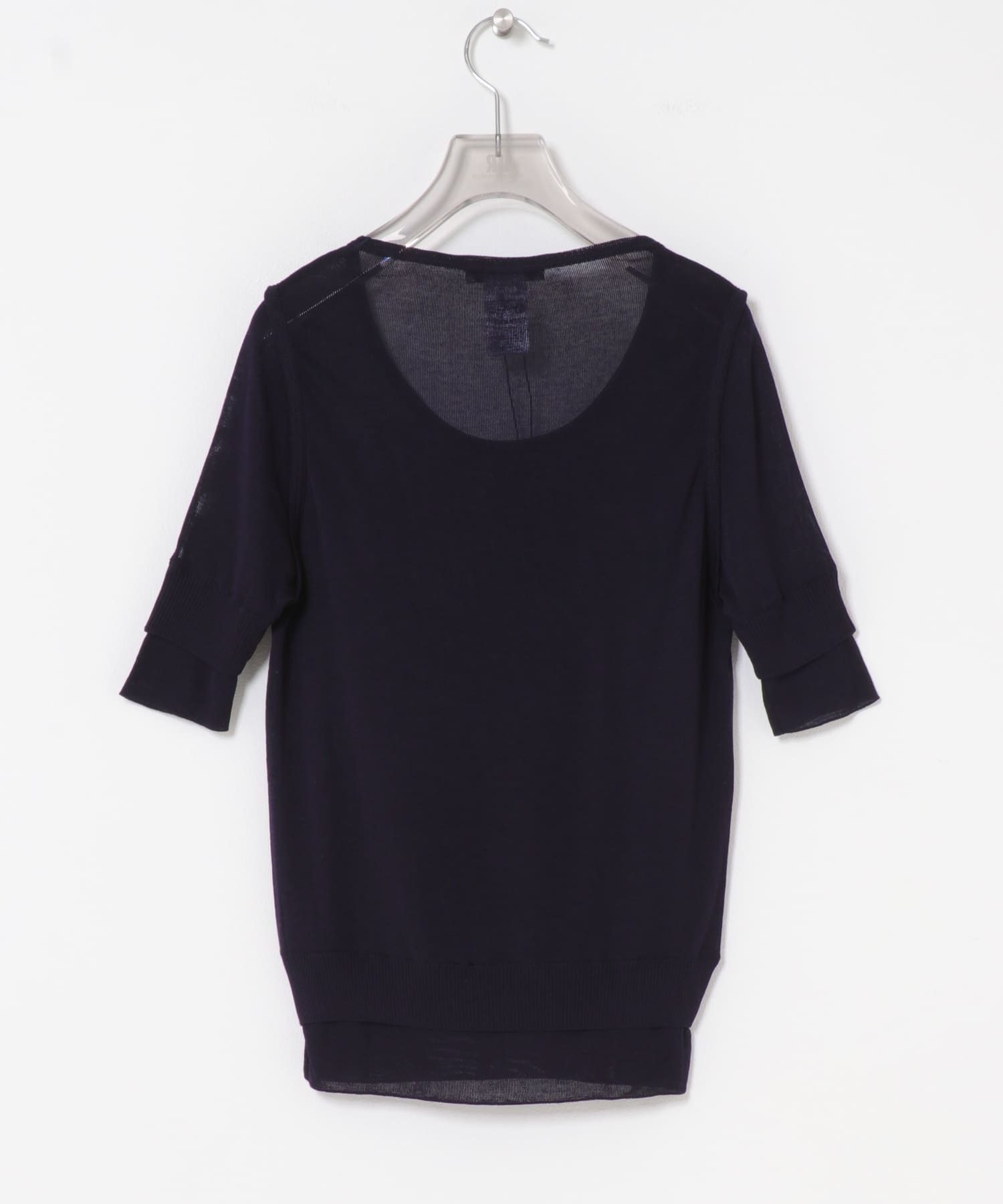 LEMAIRE SEAMLESS TROMPELOEIL TOP(S MIDNIGHT): トップス｜URBAN