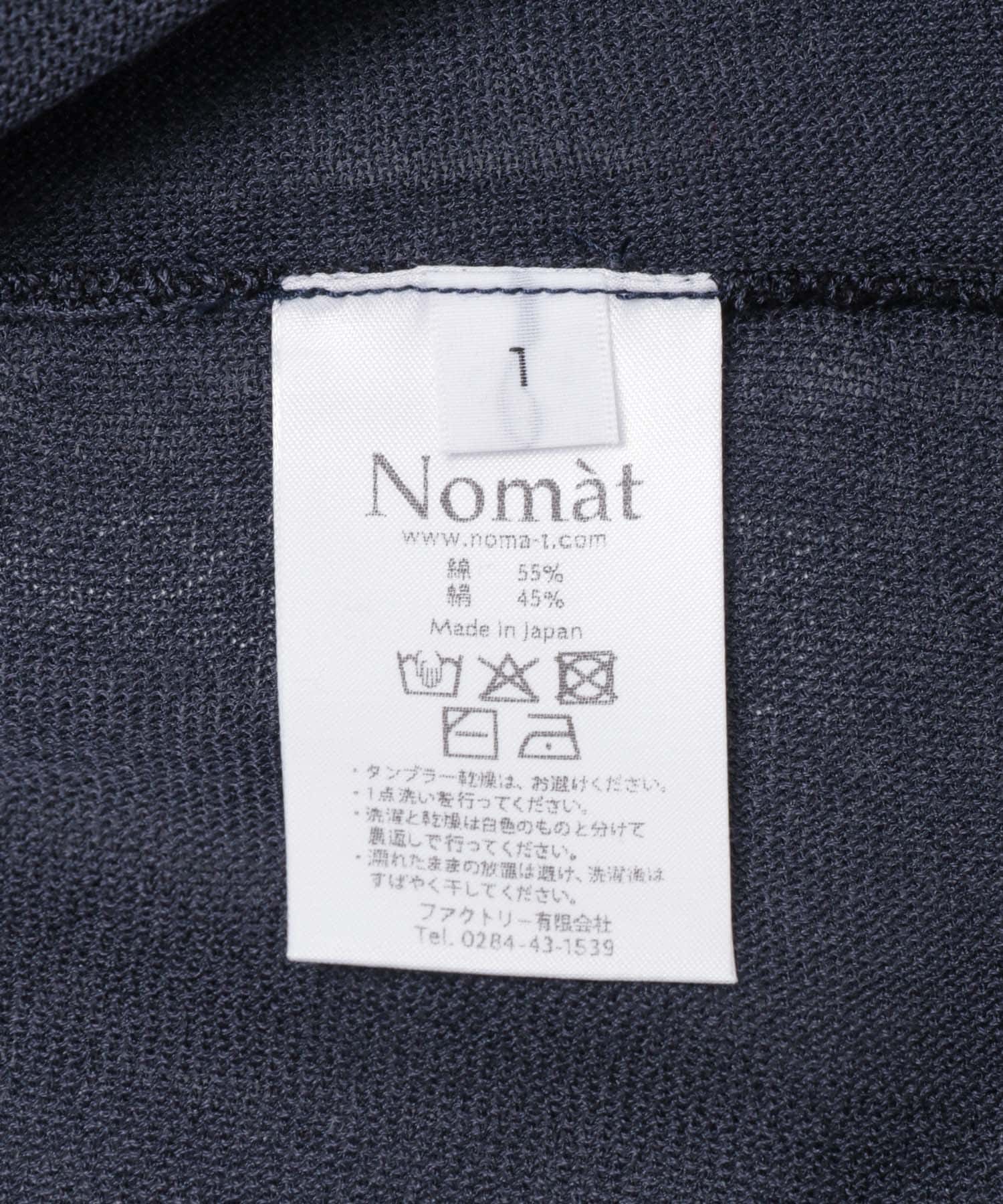 Nomat　KNIT TANK NAVY 1