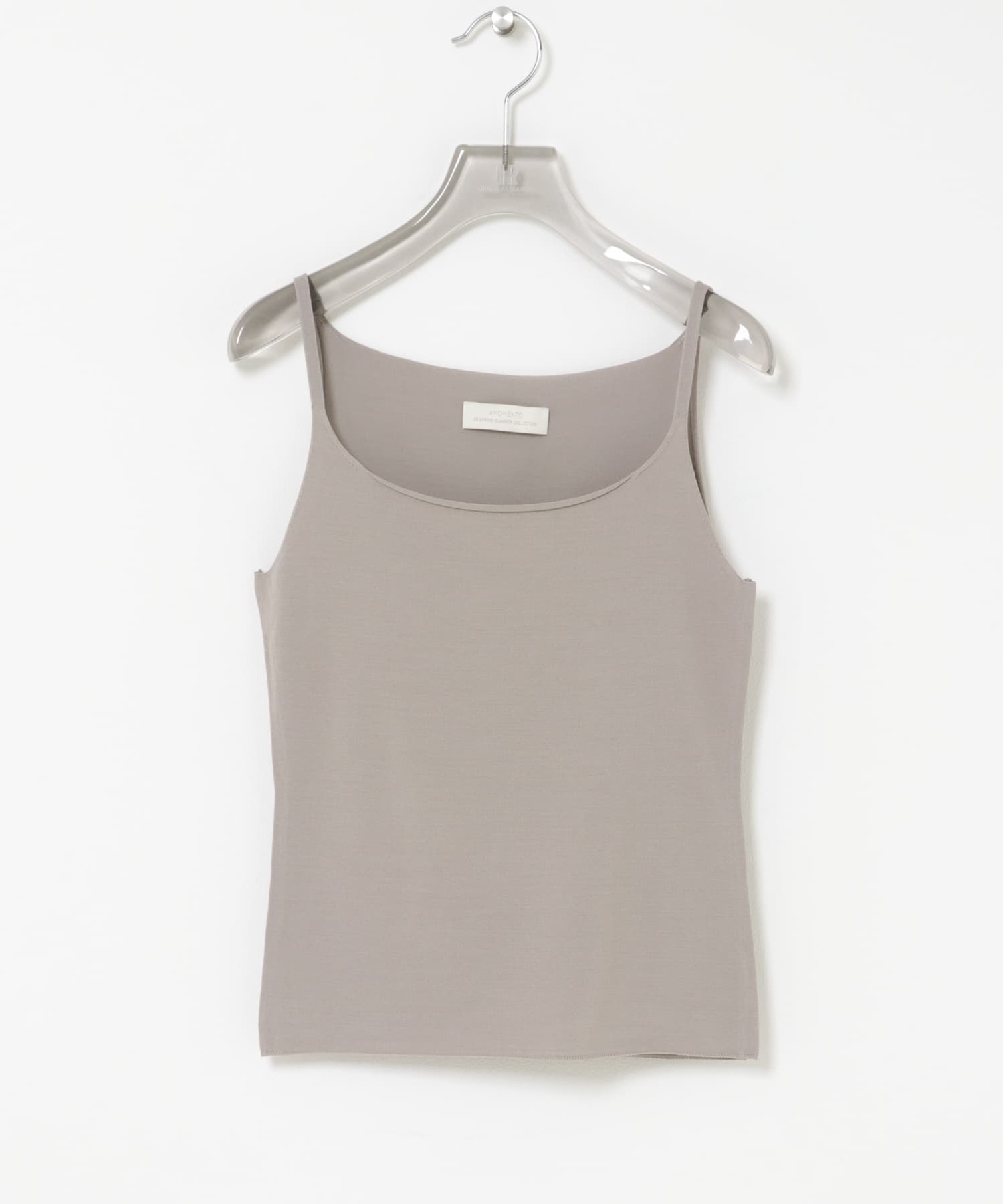 AMOMENTO　SLEEVELESS KNIT TOP