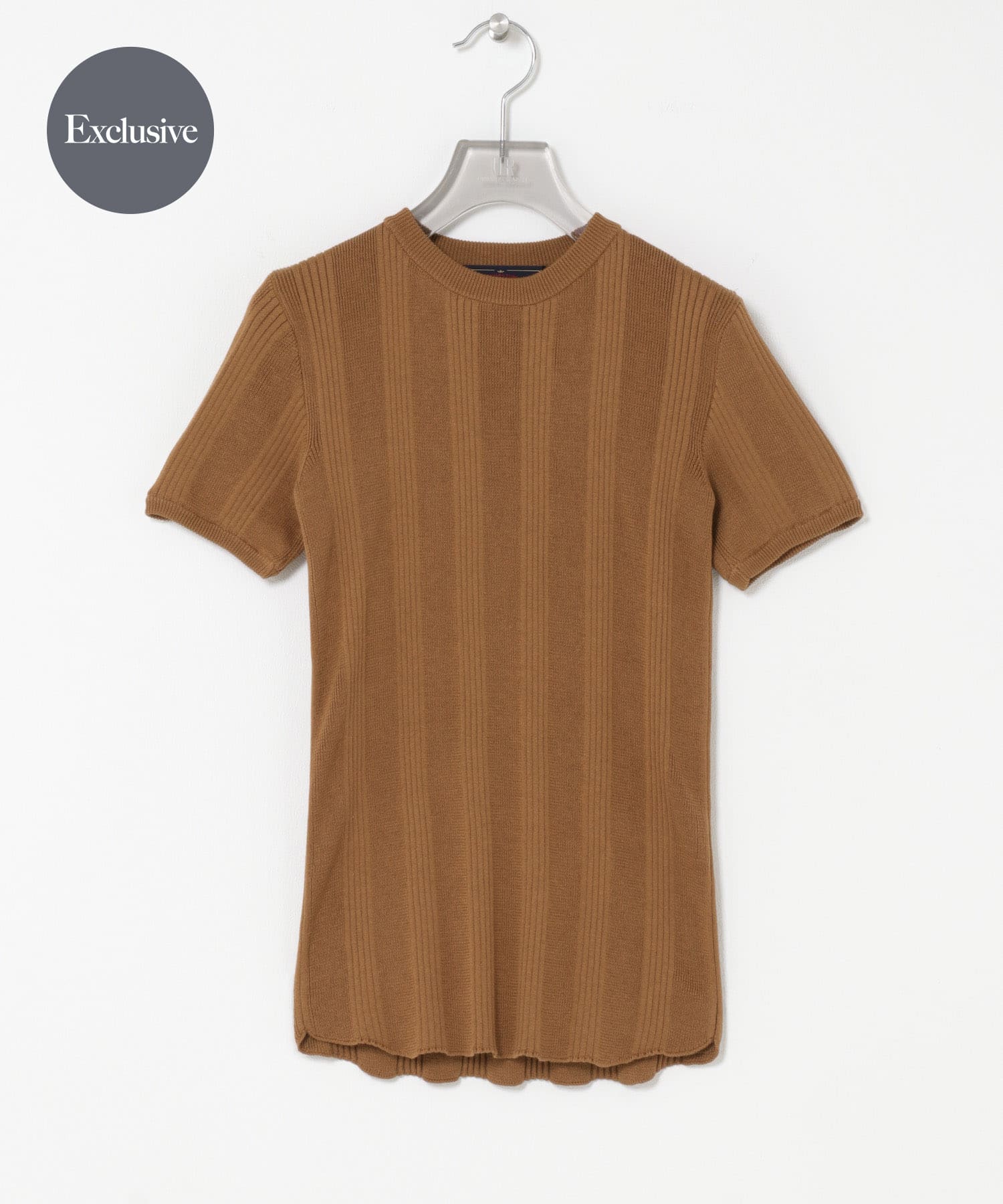『別注』ROUTINE×URBAN RESEARCH　VINTAGE CREWNECK CAMEL Free