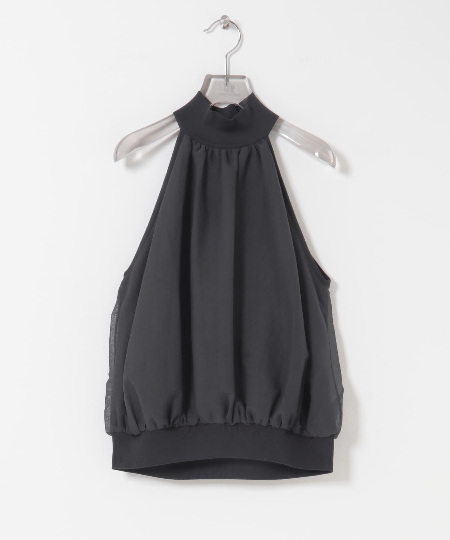 LOWER　18G LAYERED HALTER TOPS