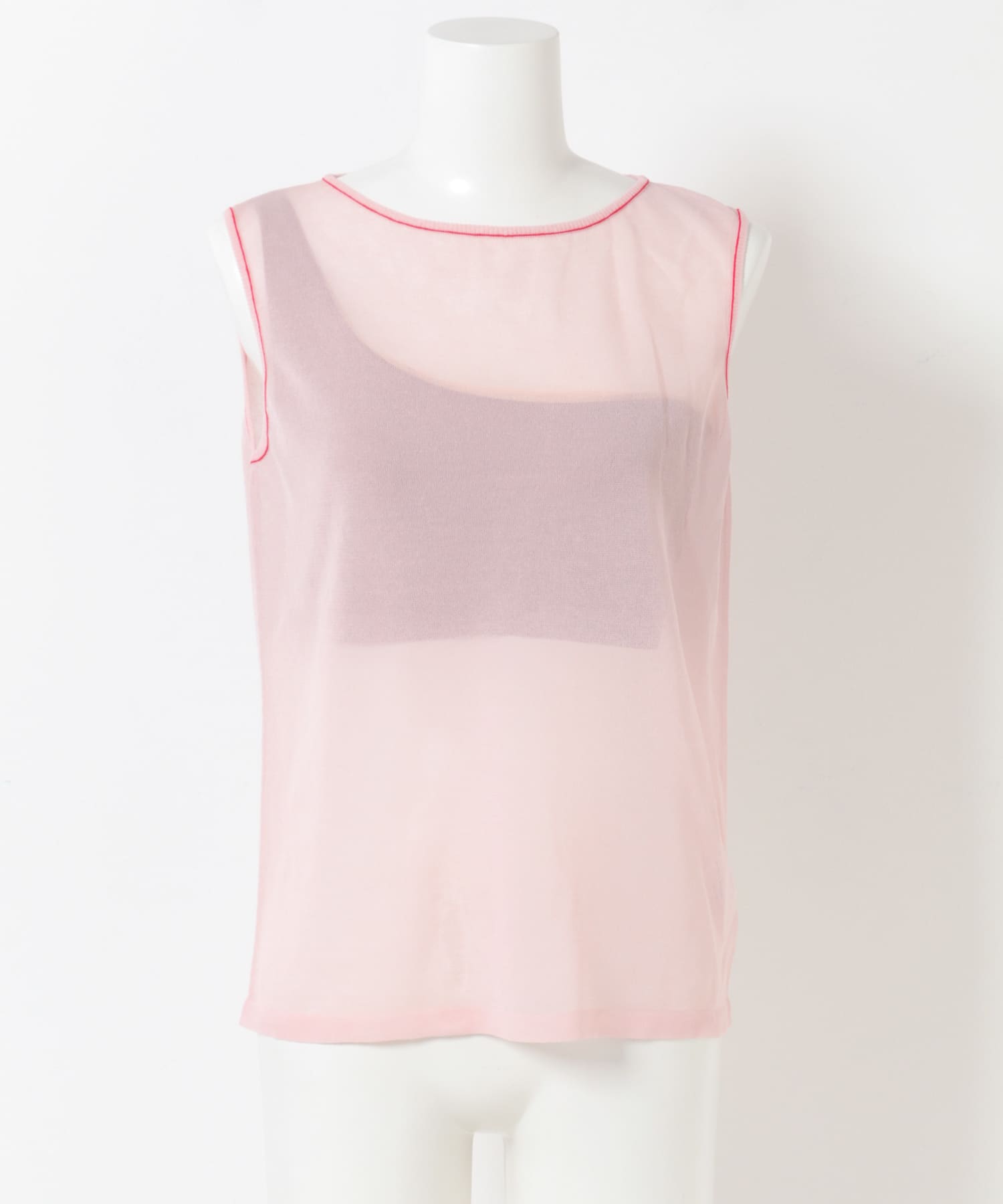 NICENICE MOMENT　SHEER NO-SLEEVE COMBO